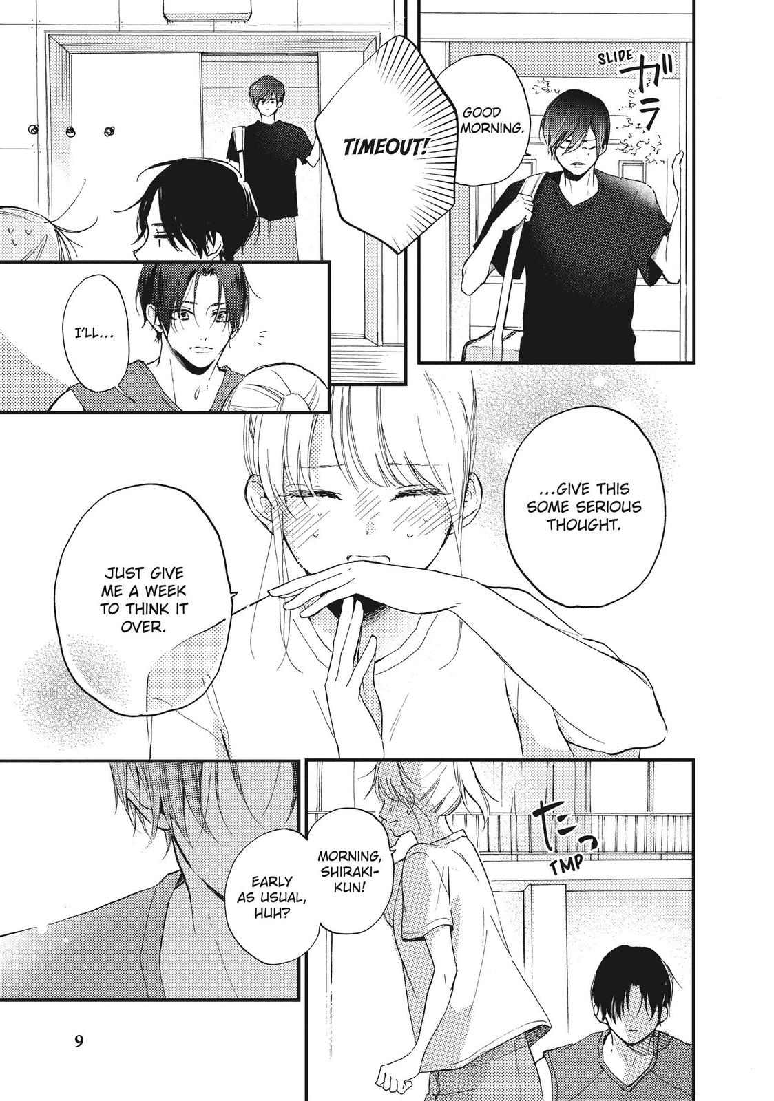 Natsume-senpai ni Semarareru Hibi Chapter 9 page 10 - Chapter 9