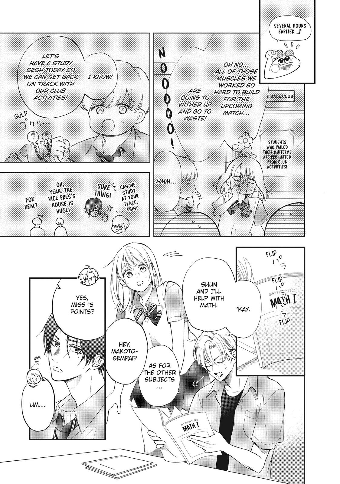 Natsume-senpai ni Semarareru Hibi Chapter 9 page 16 - Chapter 9