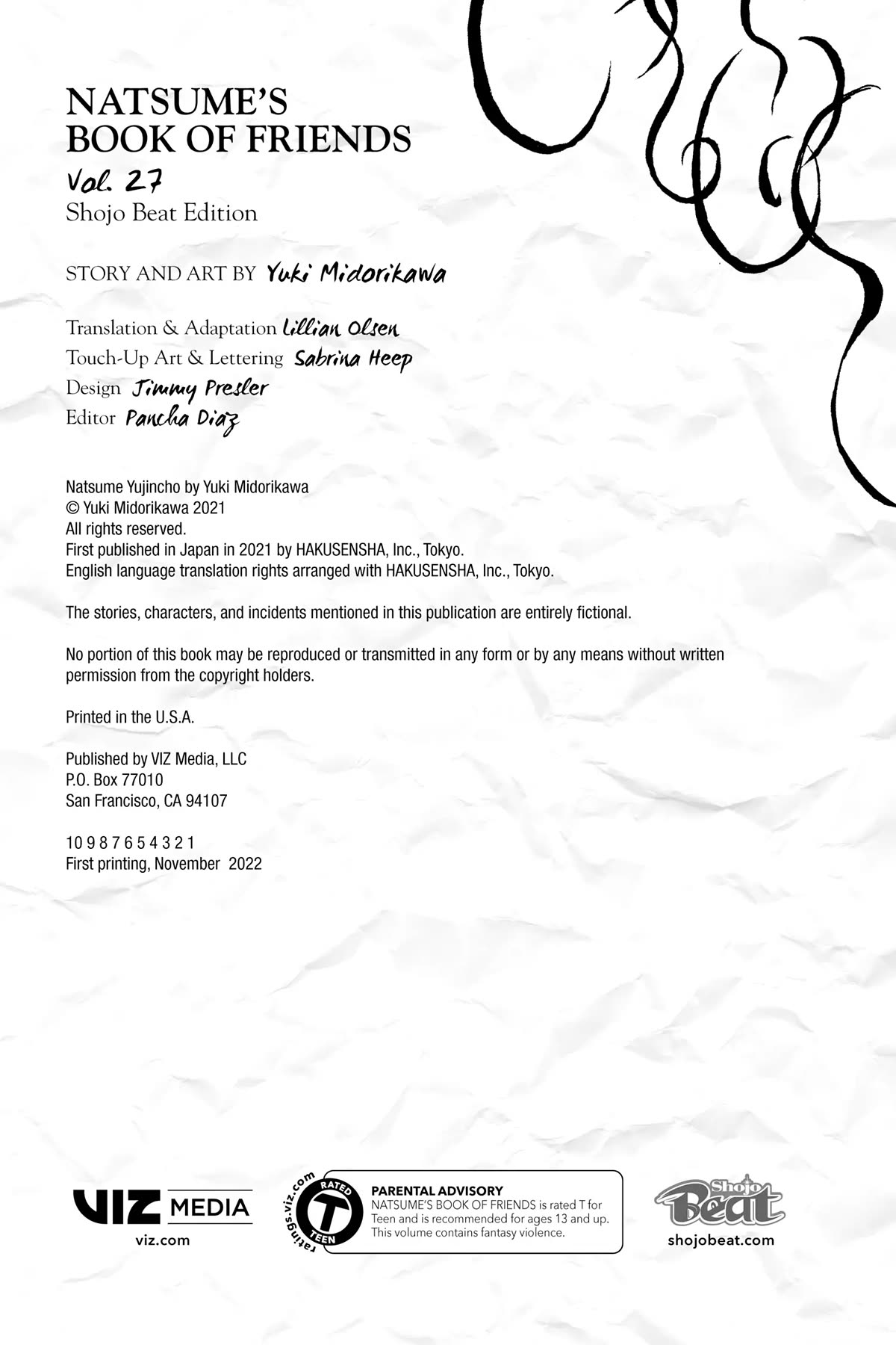 Natsume Yuujinchou Chapter 111 page 41 - Chapter 111