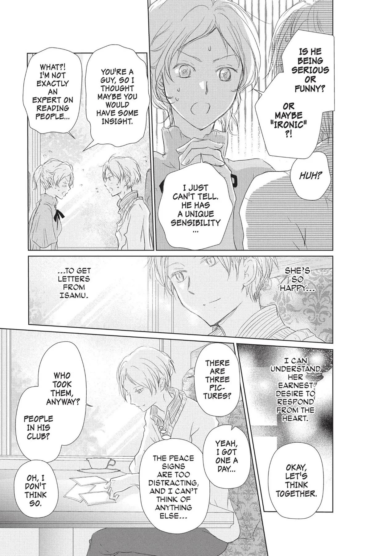 Natsume Yuujinchou Chapter 112 page 14 - Chapter 112