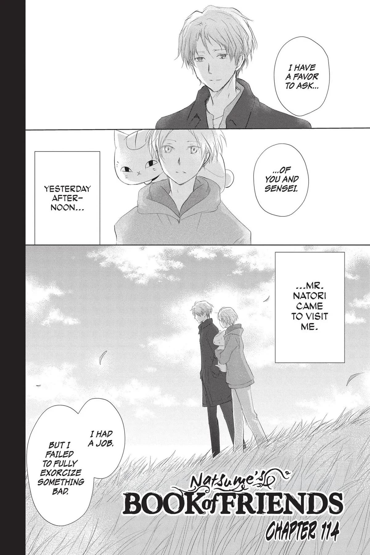 Natsume Yuujinchou Chapter 114 page 2 - Chapter 114
