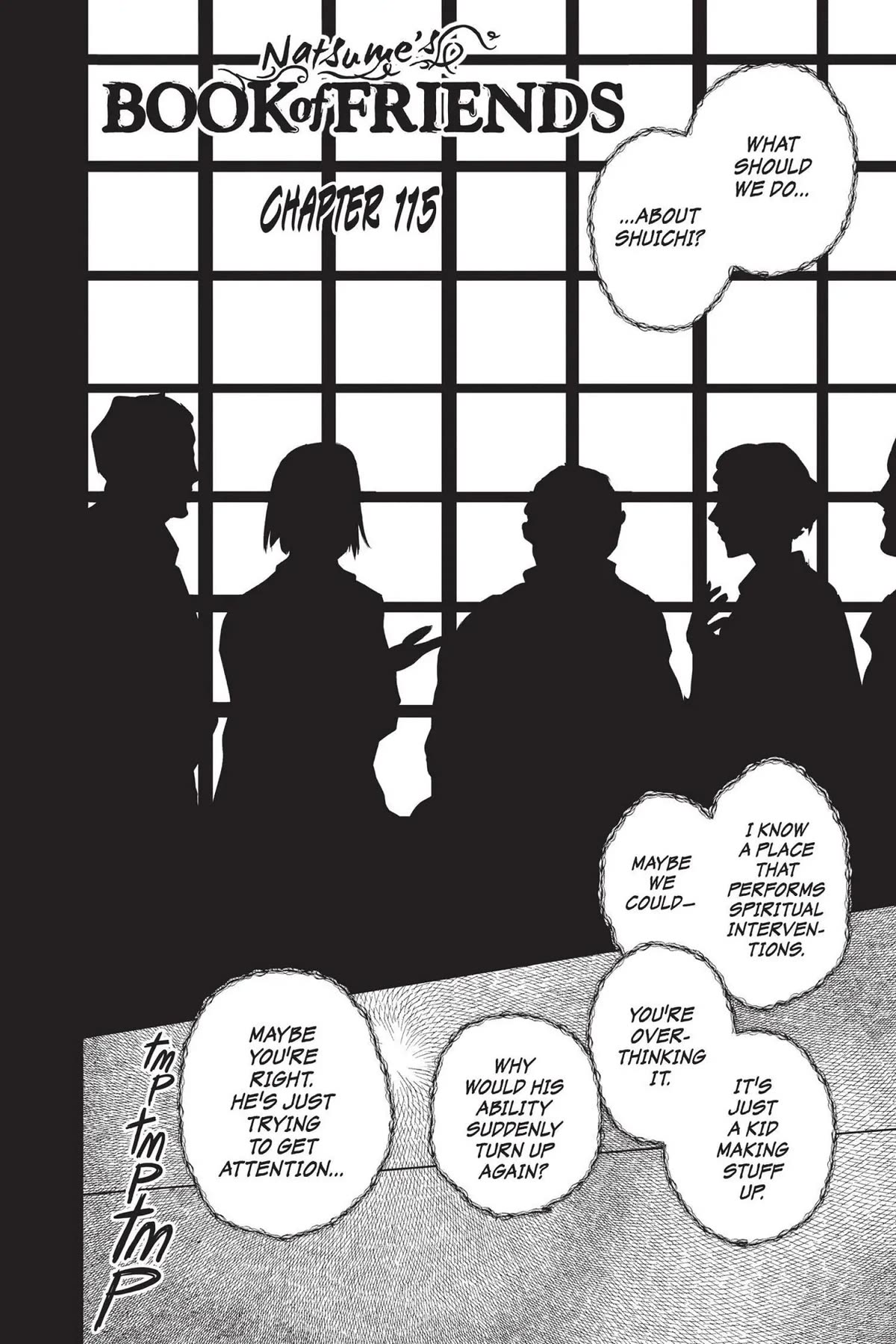 Natsume Yuujinchou Chapter 115 page 2 - Chapter 115
