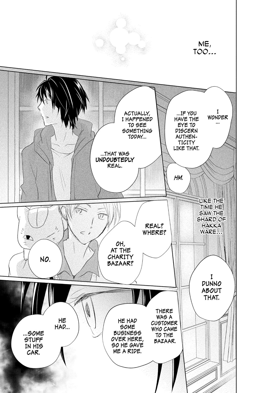 Natsume Yuujinchou Chapter 118 page 34 - Chapter 118