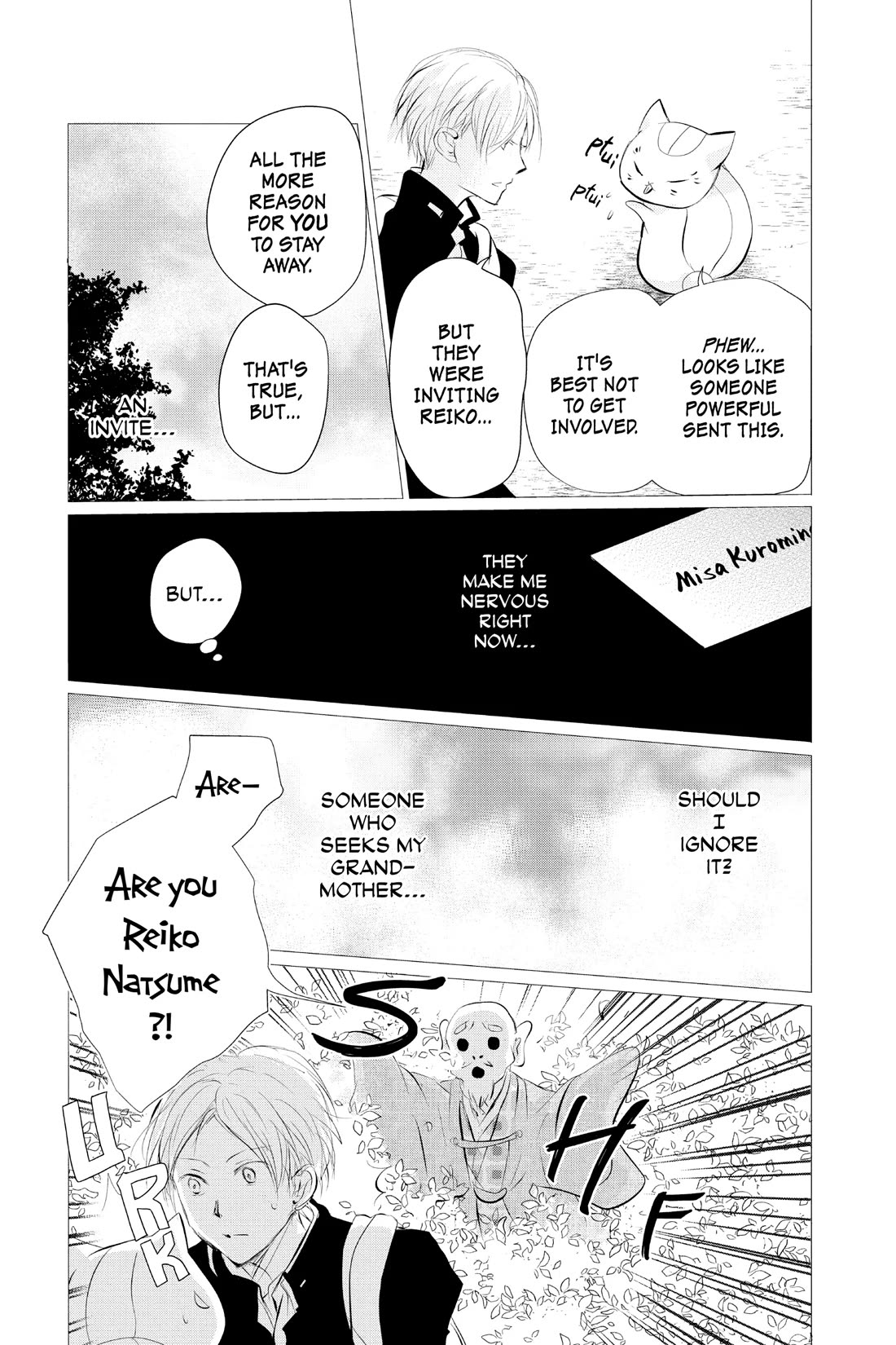 Natsume Yuujinchou Chapter 119 page 13 - Chapter 119