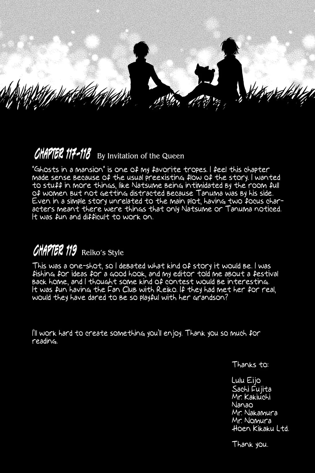 Natsume Yuujinchou Chapter 119 page 42 - Chapter 119
