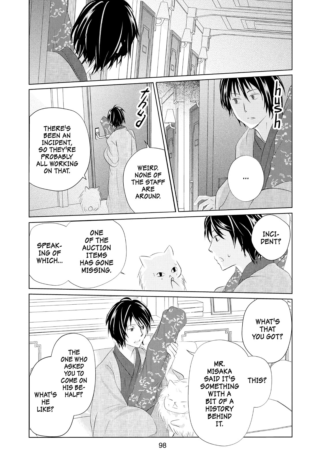 Natsume Yuujinchou Chapter 122 page 18 - Chapter 122