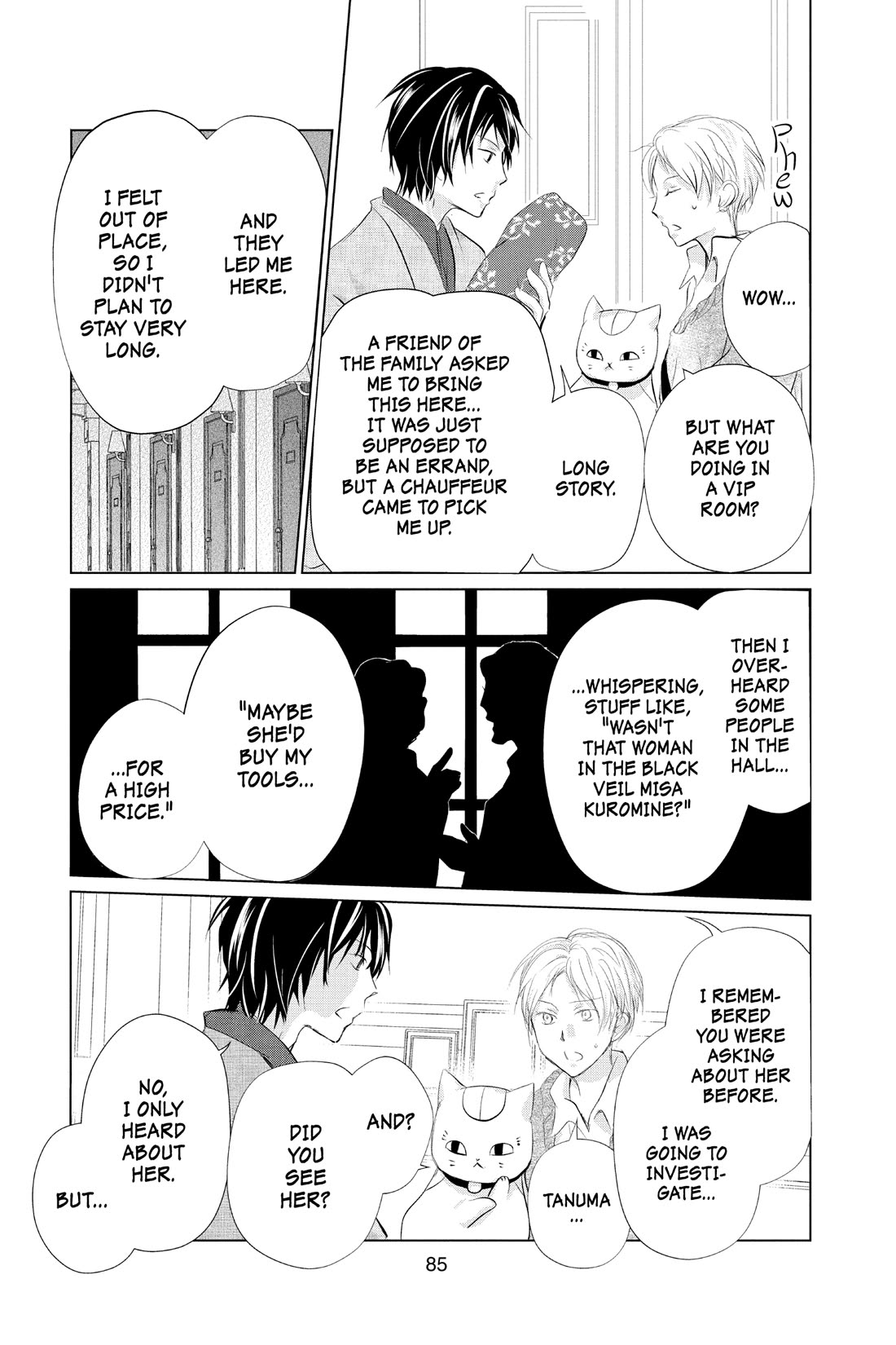 Natsume Yuujinchou Chapter 122 page 5 - Chapter 122
