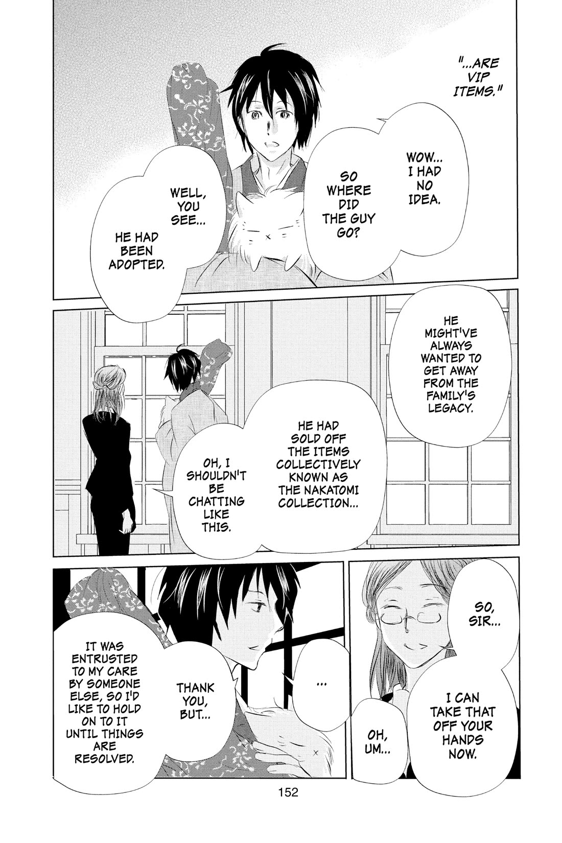 Natsume Yuujinchou Chapter 123 page 32 - Chapter 123