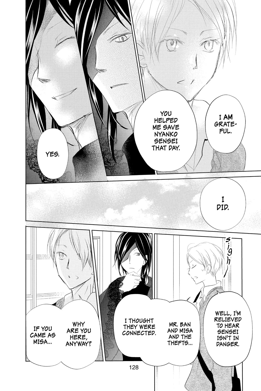 Natsume Yuujinchou Chapter 123 page 8 - Chapter 123