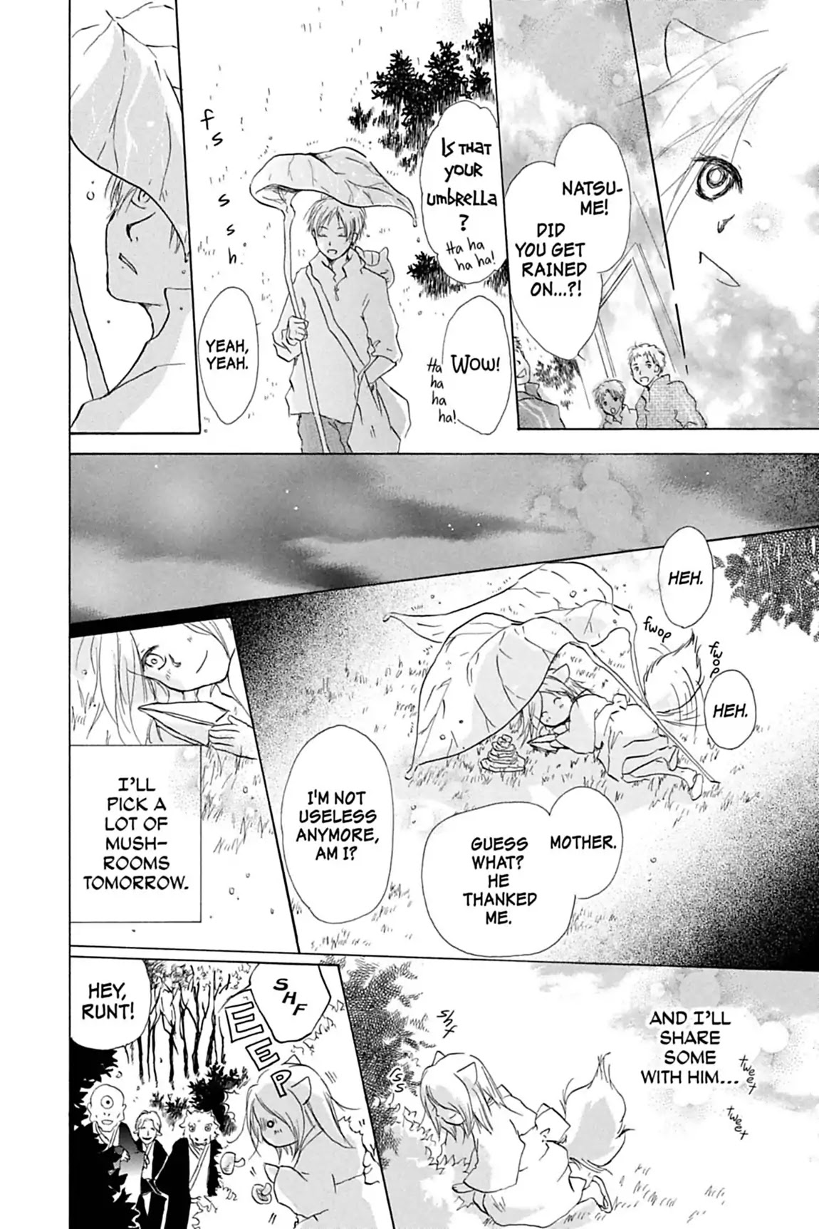 Natsume Yuujinchou Chapter 15.5 page 10 - Vol.4 Special Episode 1: Natsume Observation Log, Part 1