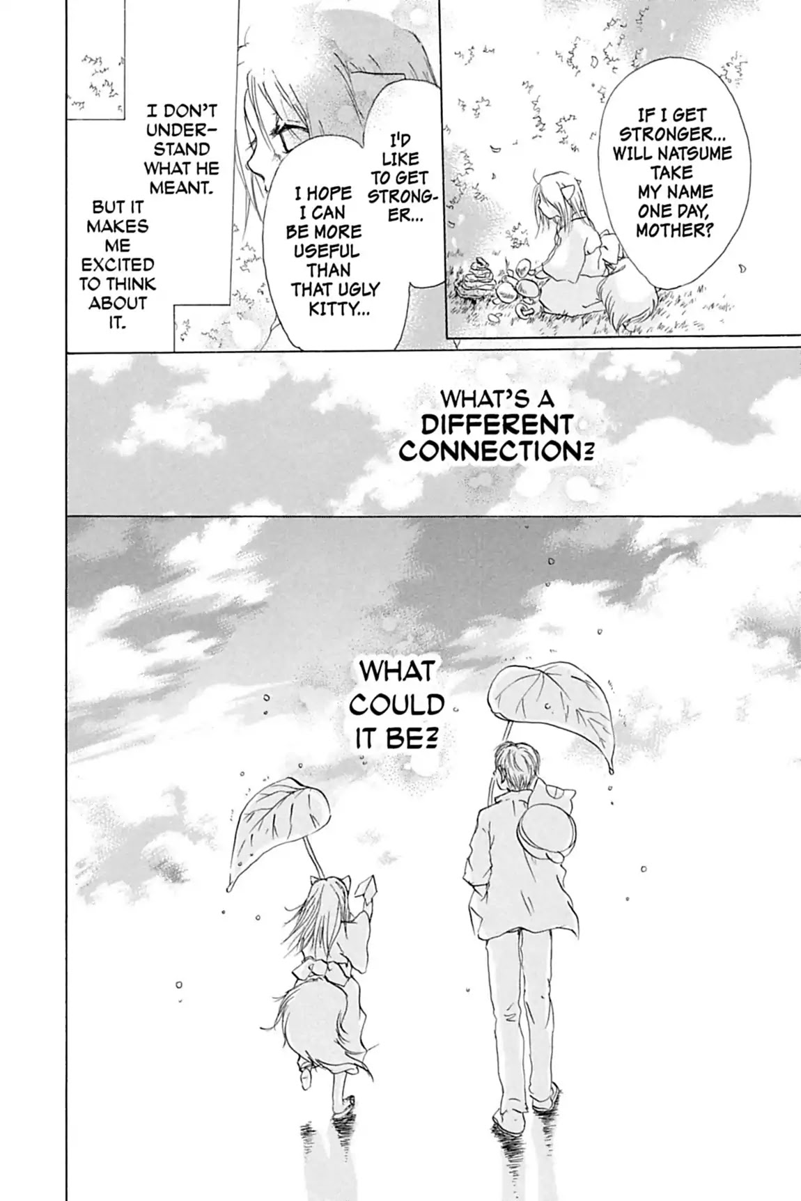 Natsume Yuujinchou Chapter 15.5 page 16 - Vol.4 Special Episode 1: Natsume Observation Log, Part 1