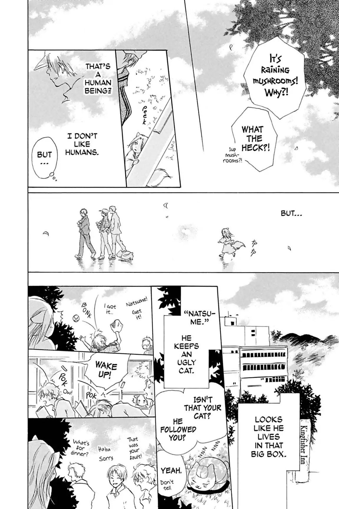 Natsume Yuujinchou Chapter 15.5 page 4 - Vol.4 Special Episode 1: Natsume Observation Log, Part 1