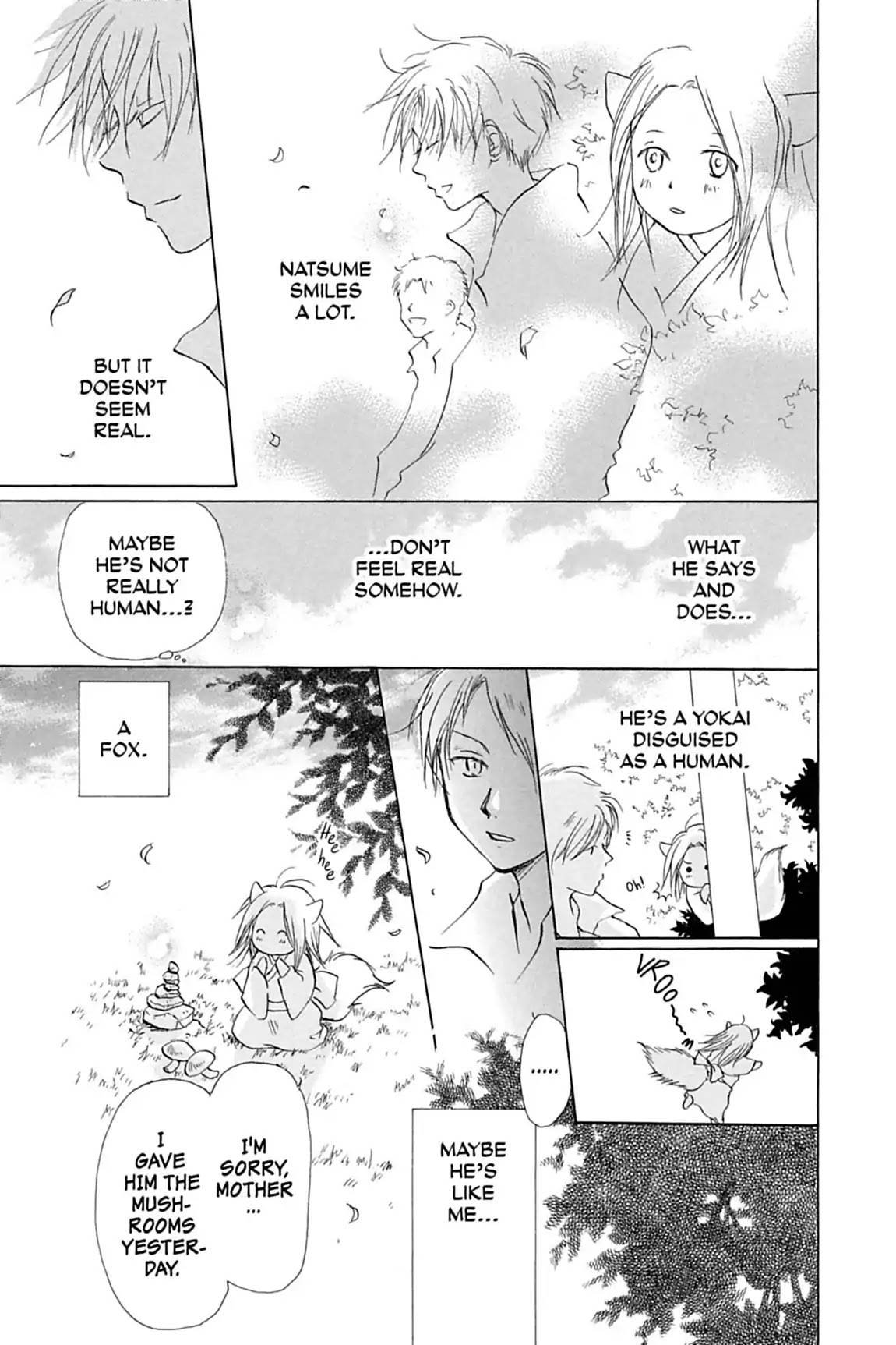 Natsume Yuujinchou Chapter 15.5 page 5 - Vol.4 Special Episode 1: Natsume Observation Log, Part 1