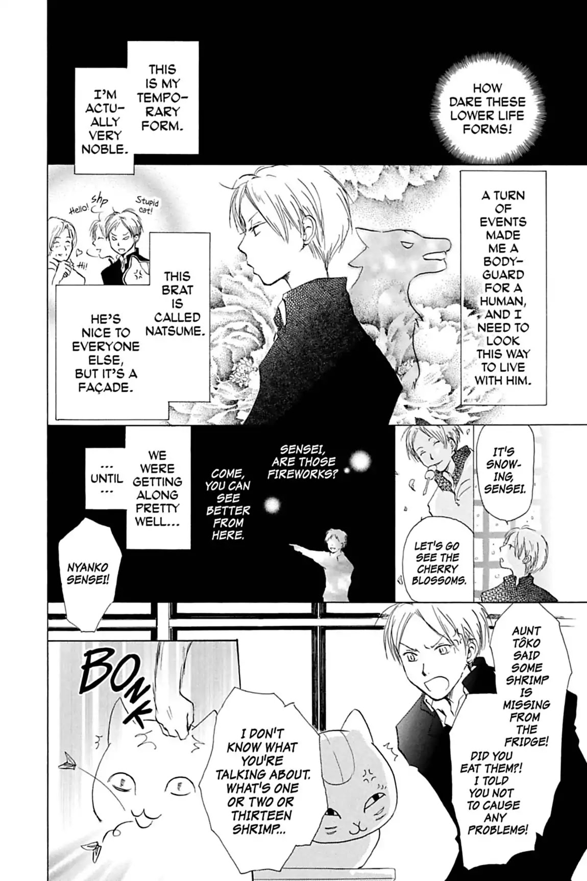 Natsume Yuujinchou Chapter 15.7 page 2 - Vol.4 Special Episode 3: Nyanko Passes Time