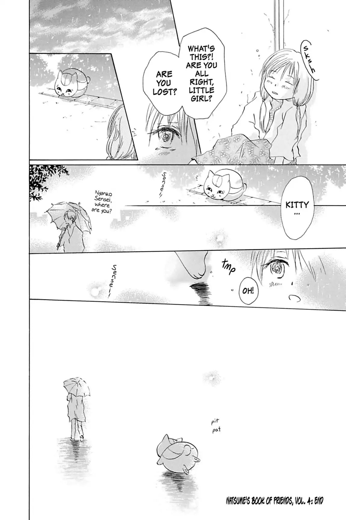 Natsume Yuujinchou Chapter 15.7 page 8 - Vol.4 Special Episode 3: Nyanko Passes Time