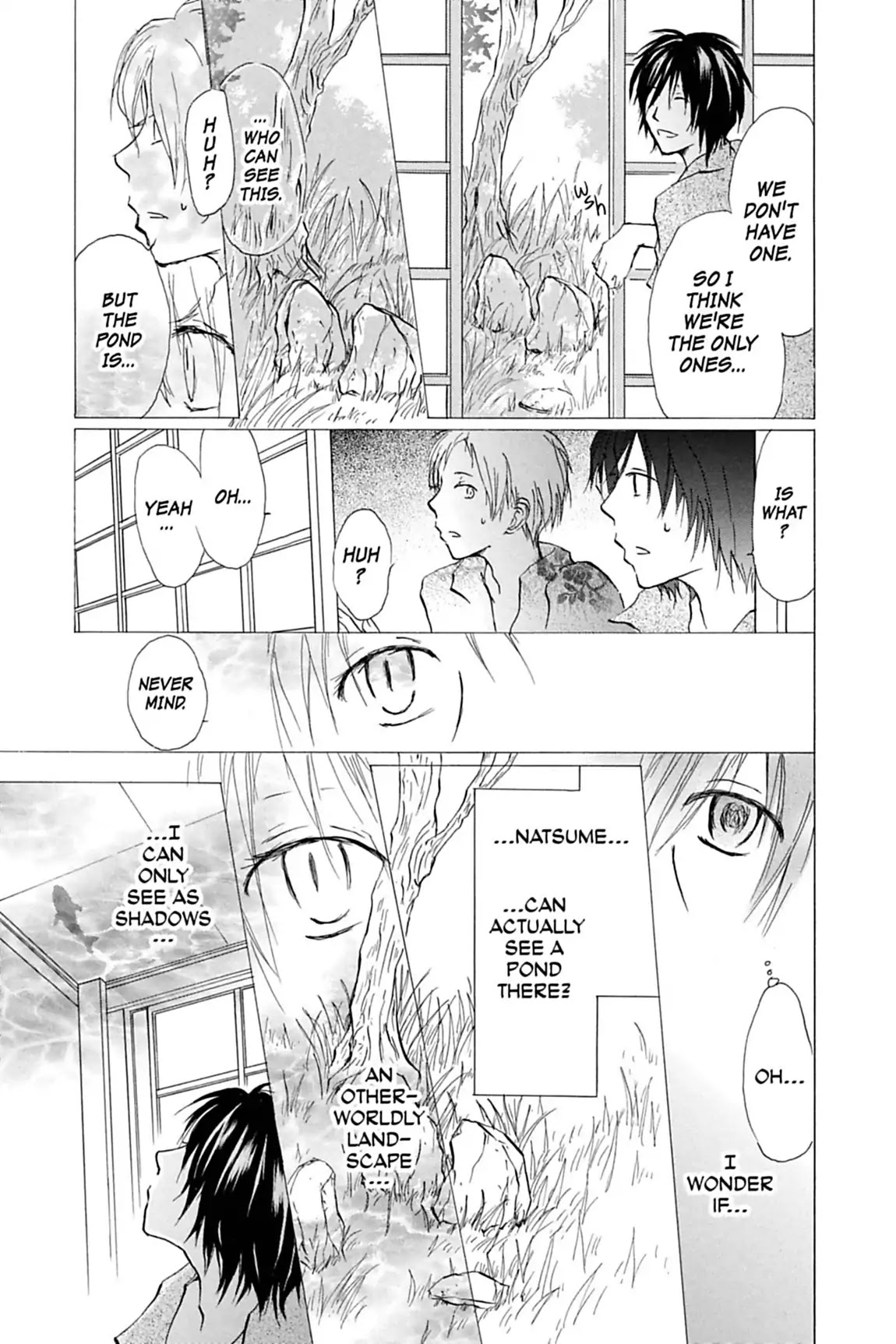 Natsume Yuujinchou Chapter 19.5 page 11 - Vol.5 Special Episode 4: Natsume Observation Log, Part 3