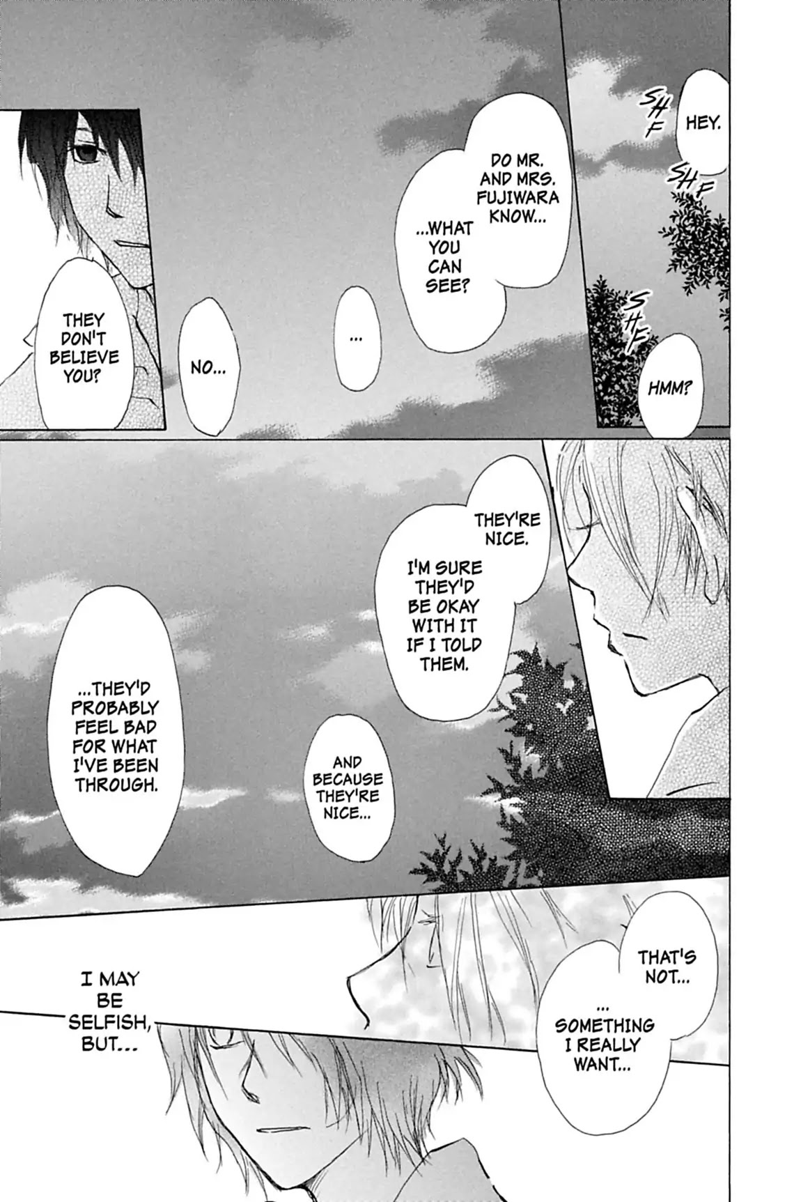 Natsume Yuujinchou Chapter 19.5 page 13 - Vol.5 Special Episode 4: Natsume Observation Log, Part 3