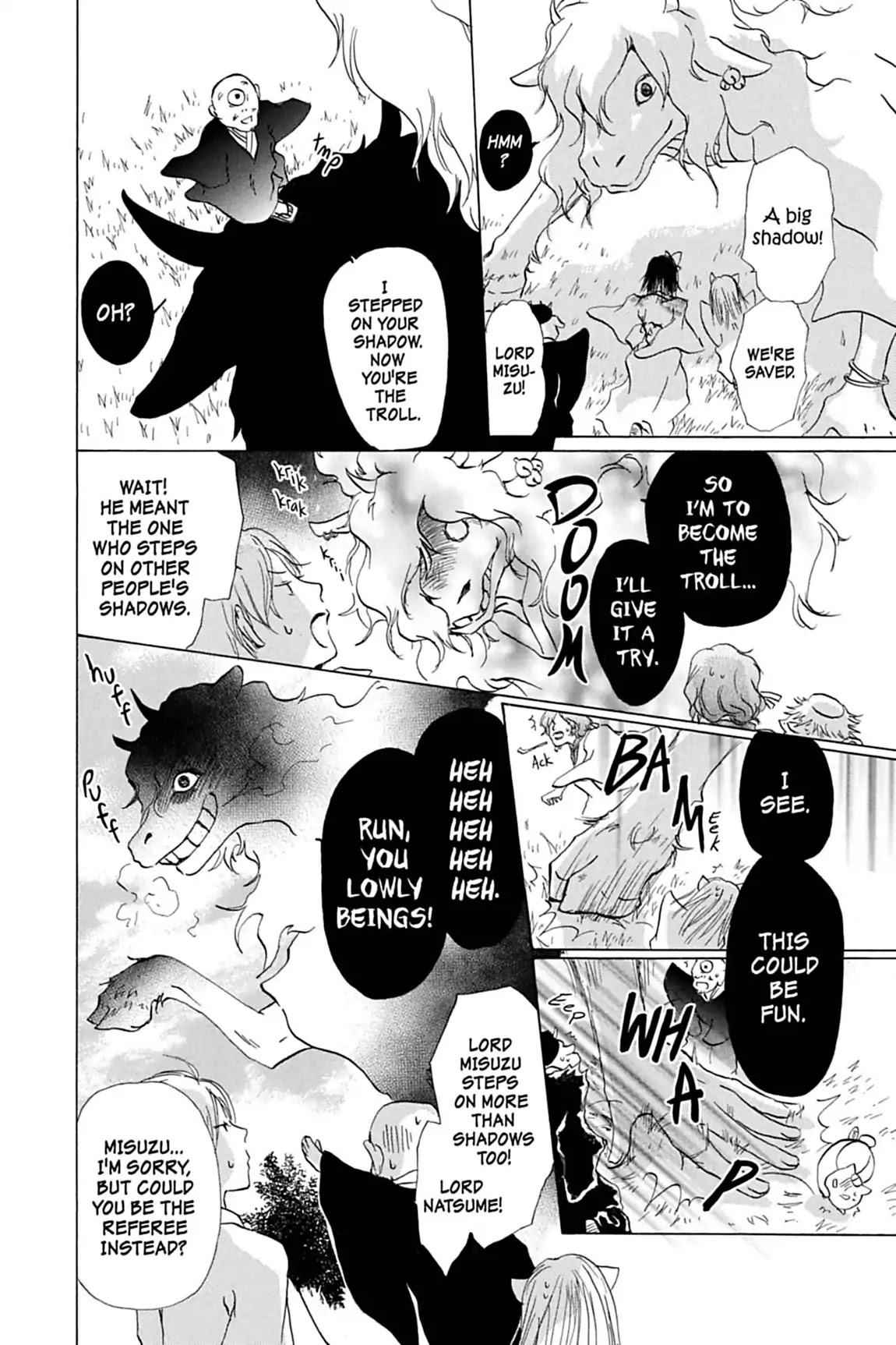 Natsume Yuujinchou Chapter 26.5 page 10 - Vol.7 Special Episode 7: Natsume's Book of Games