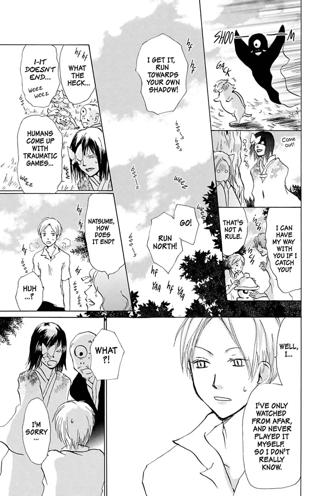 Natsume Yuujinchou Chapter 26.5 page 11 - Vol.7 Special Episode 7: Natsume's Book of Games