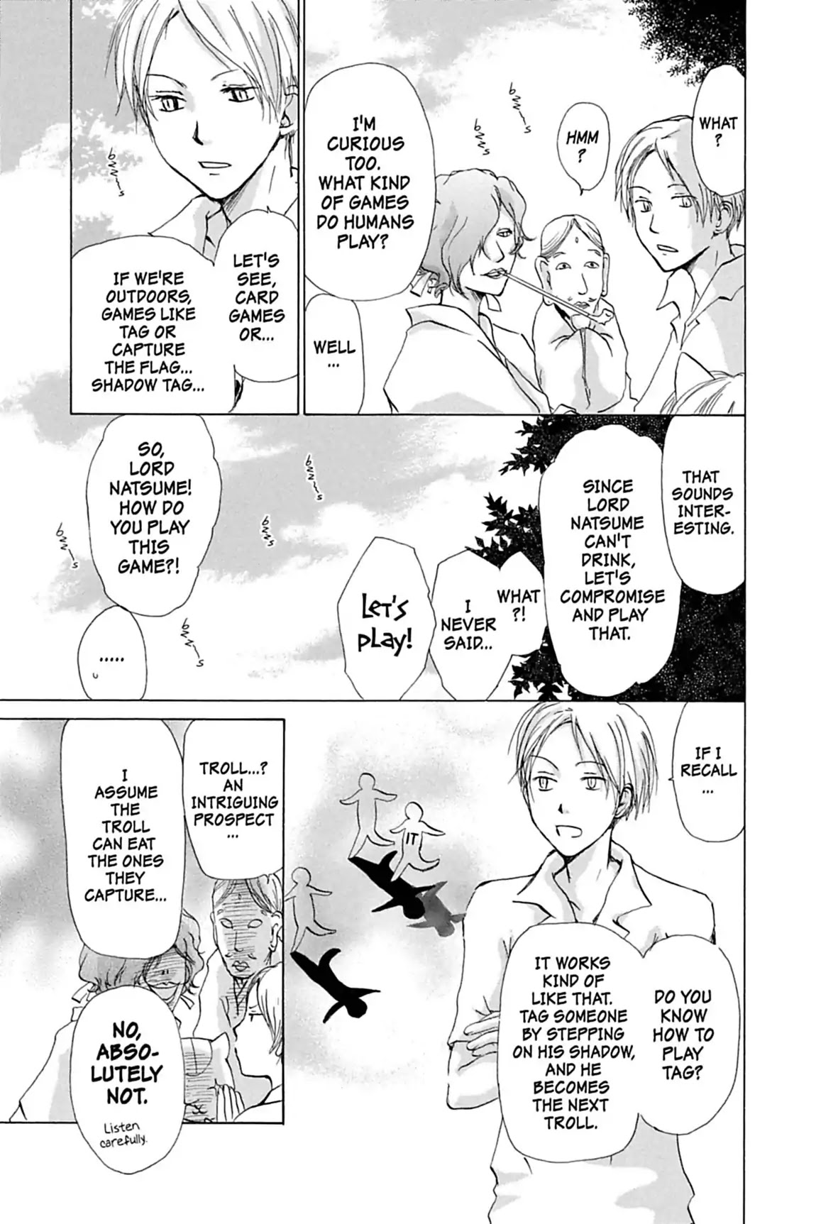 Natsume Yuujinchou Chapter 26.5 page 5 - Vol.7 Special Episode 7: Natsume's Book of Games