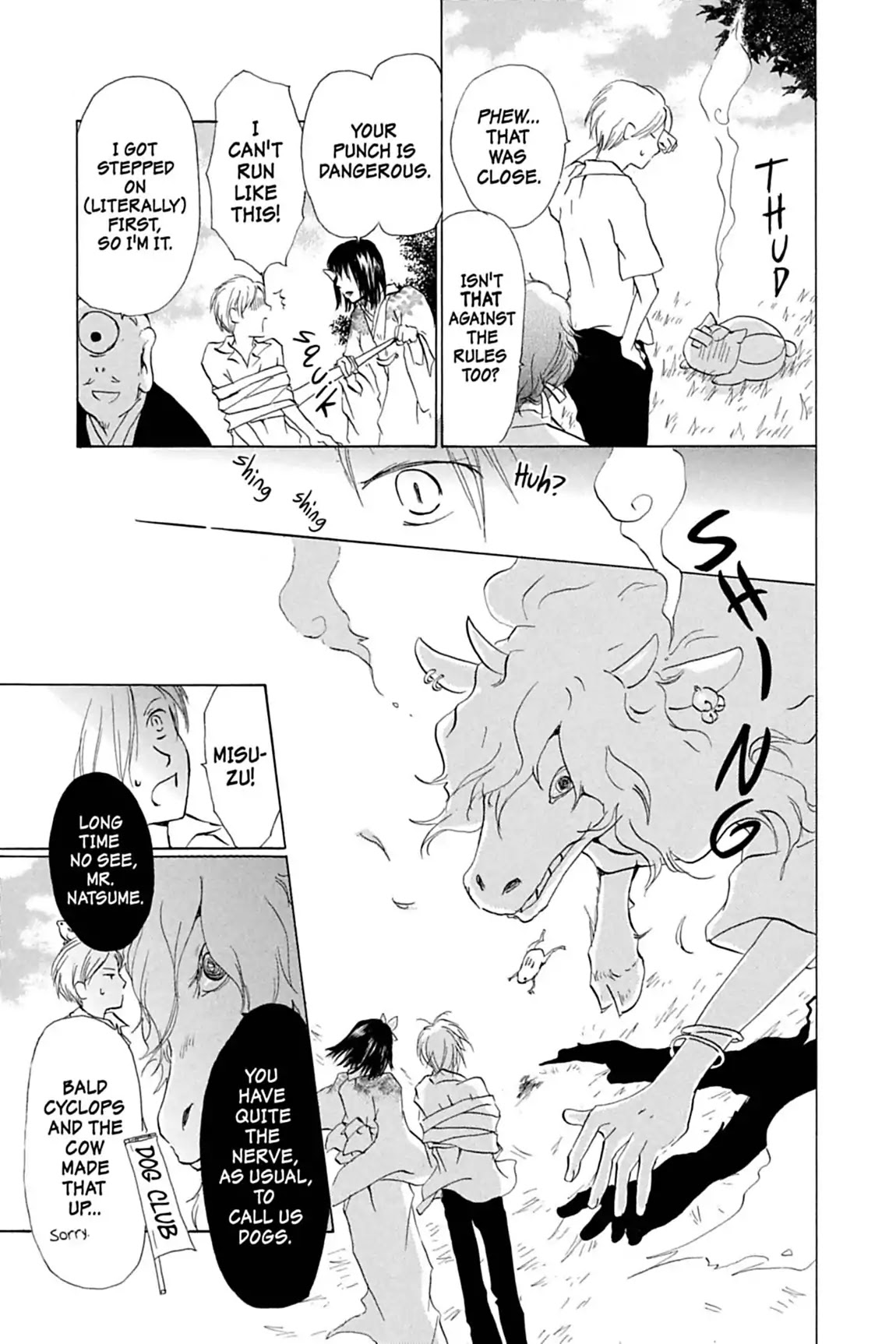 Natsume Yuujinchou Chapter 26.5 page 9 - Vol.7 Special Episode 7: Natsume's Book of Games