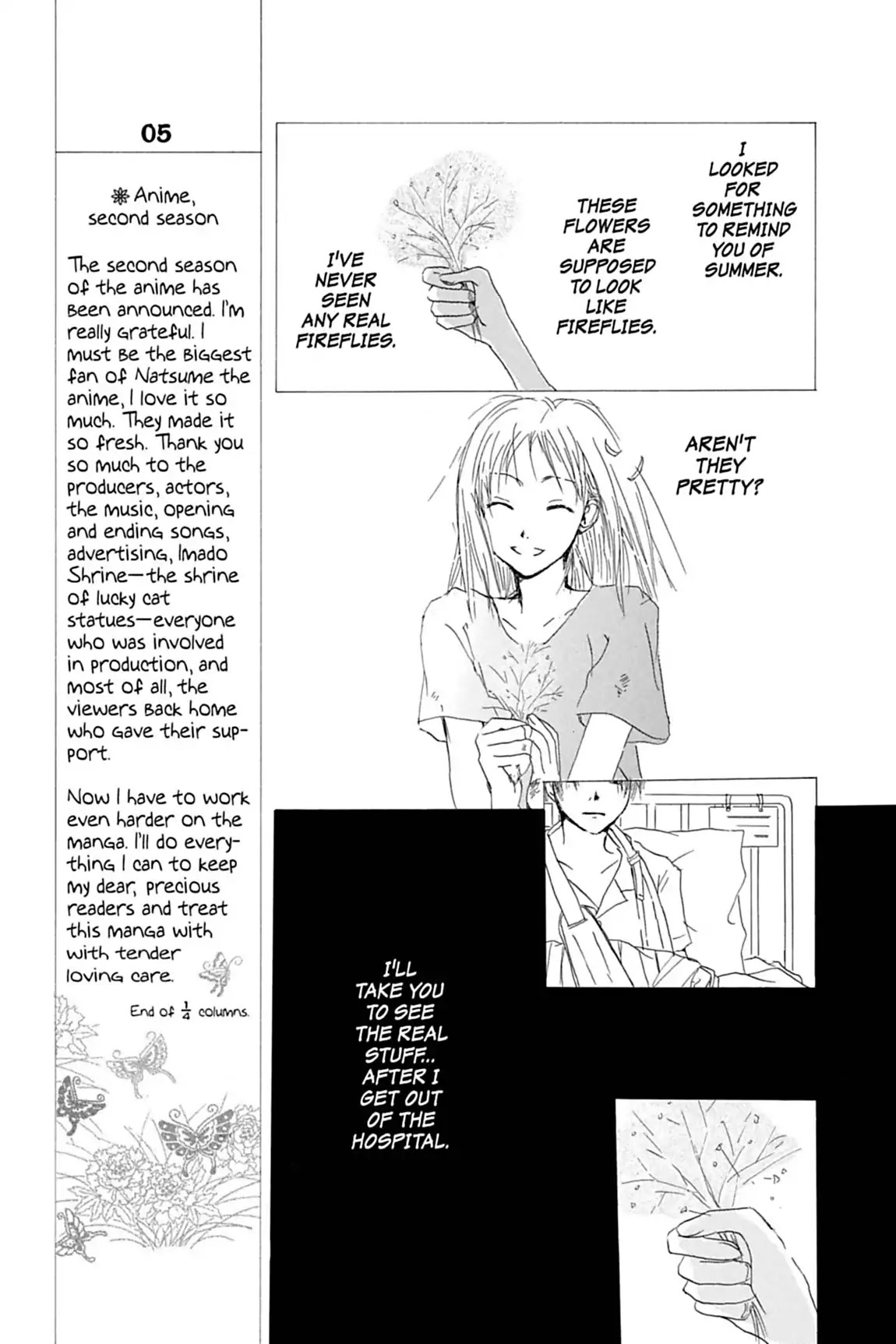 Natsume Yuujinchou Chapter 26.6 page 21 - Vol.7 A Midsummer Sigh
