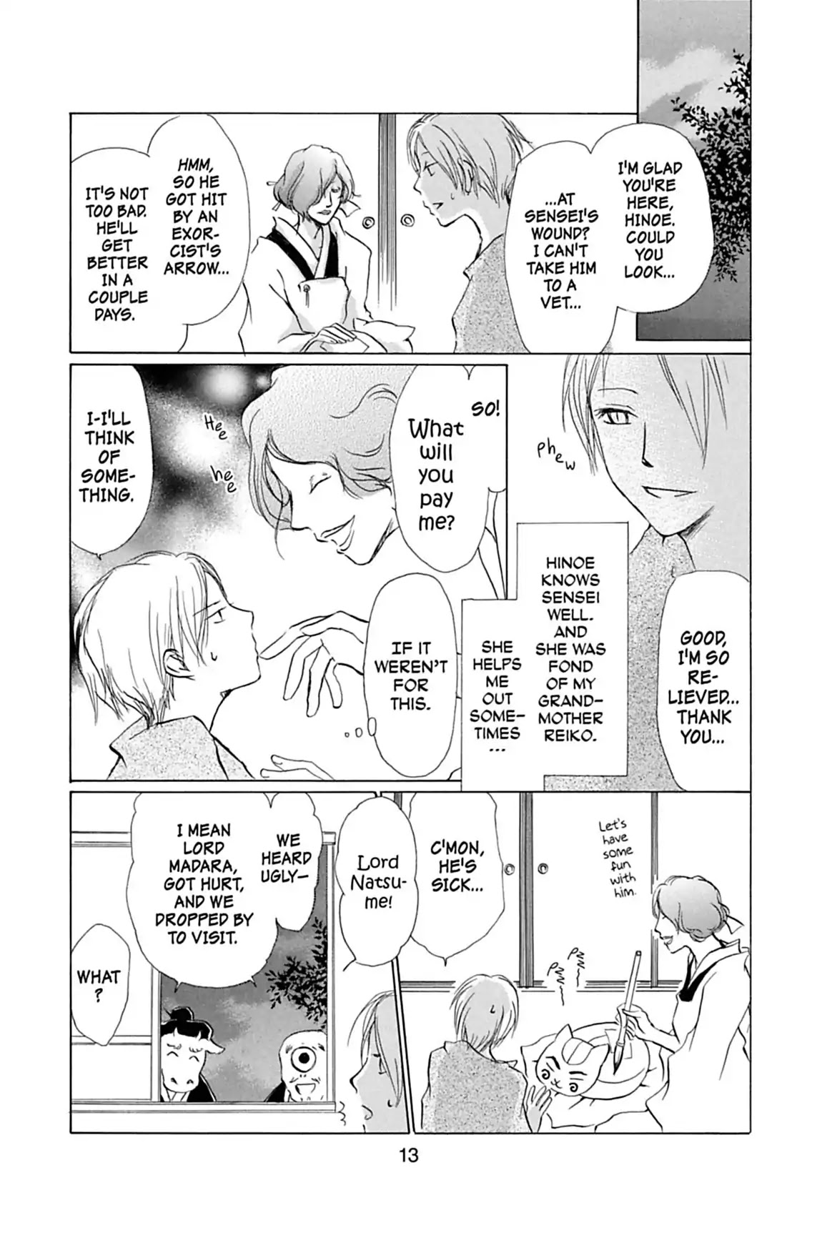 Natsume Yuujinchou Chapter 27 page 15 - Chapter 27