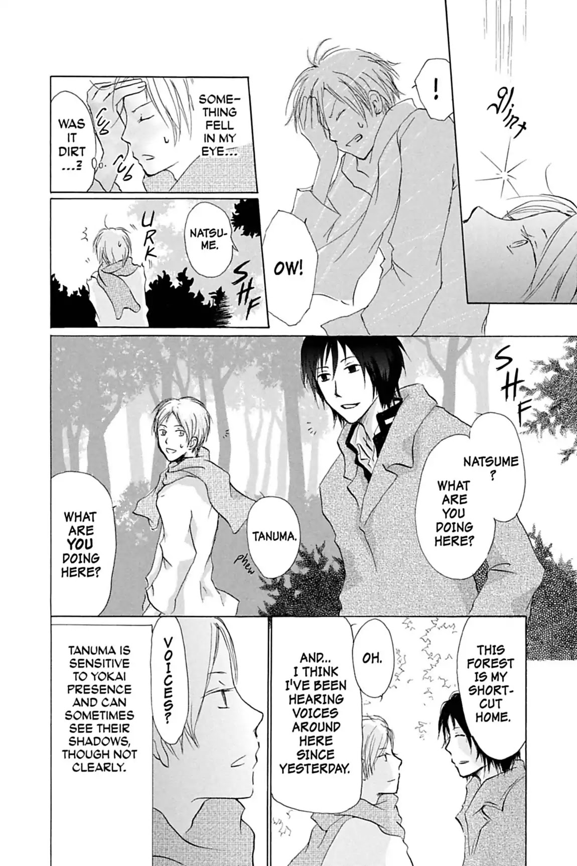 Natsume Yuujinchou Chapter 28 page 4 - Chapter 28