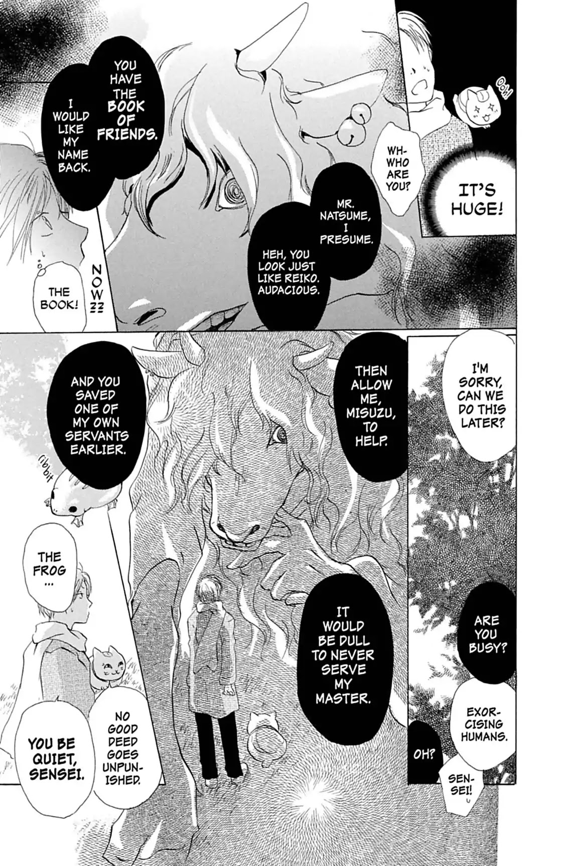 Natsume Yuujinchou Chapter 3 page 35 - Chapter 3