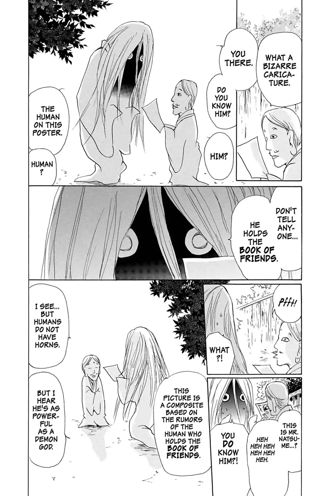 Natsume Yuujinchou Chapter 31.5 page 2 - Vol.8 Special Episode 8: Chobi Passes Time