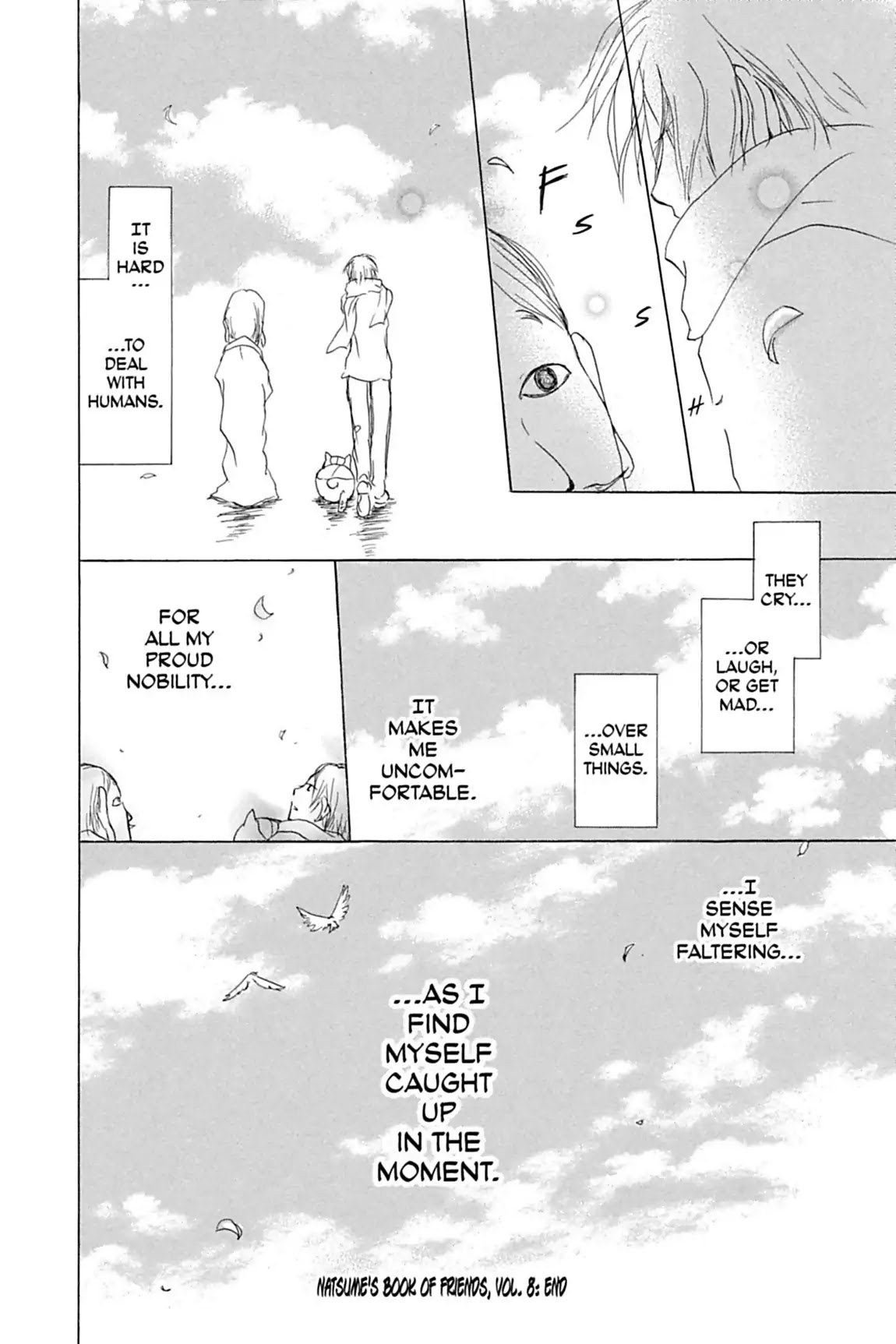 Natsume Yuujinchou Chapter 31.5 page 8 - Vol.8 Special Episode 8: Chobi Passes Time