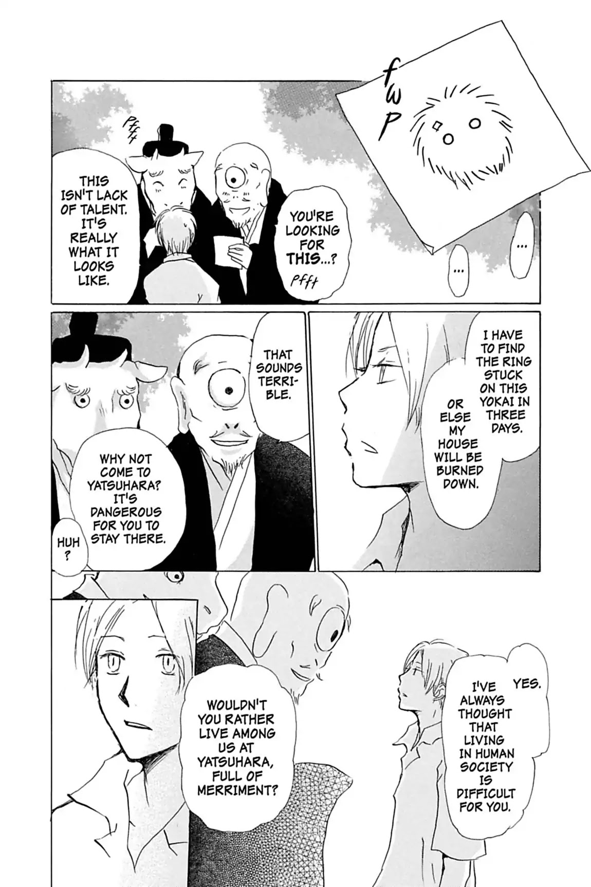 Natsume Yuujinchou Chapter 32 page 34 - Chapter 32
