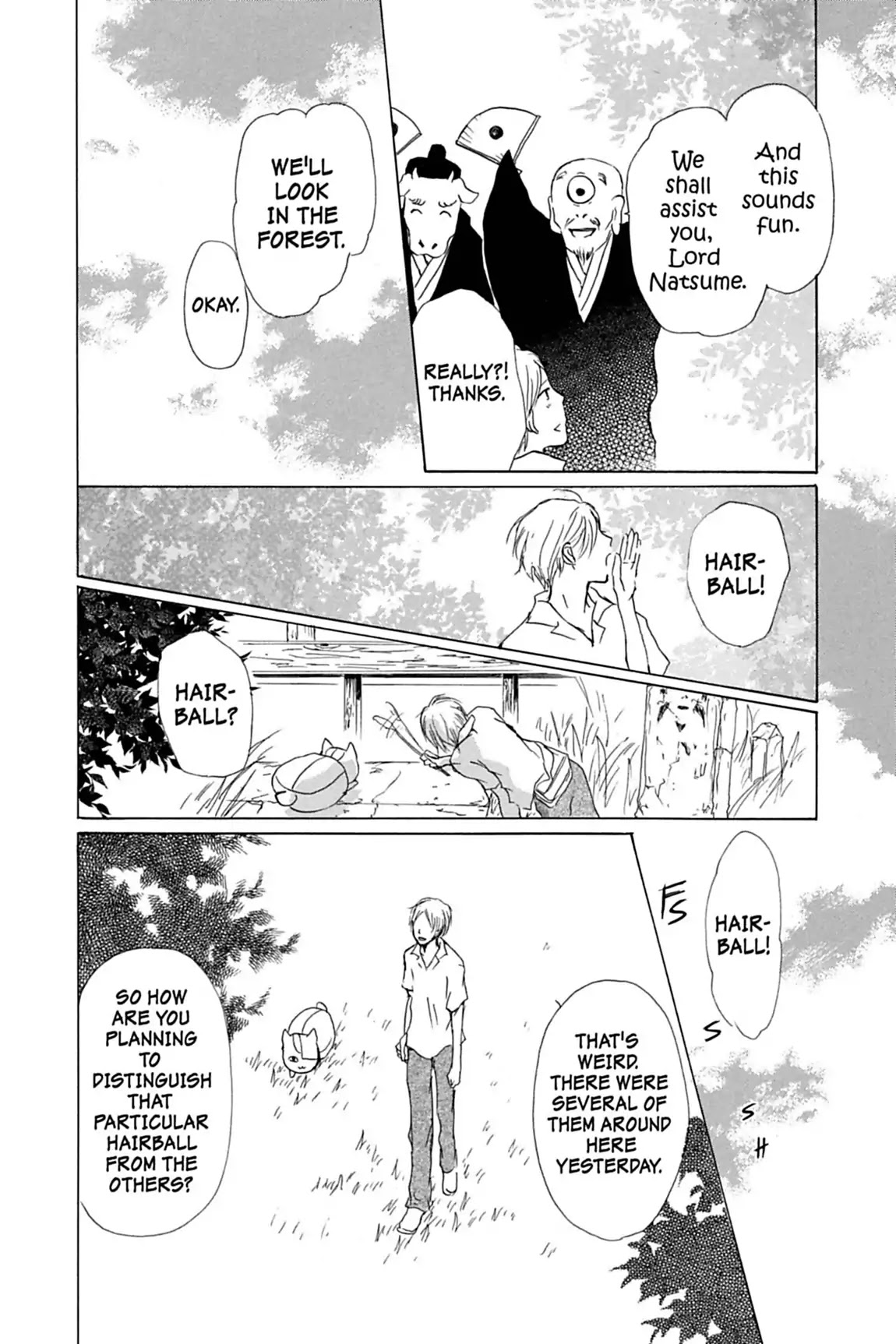 Natsume Yuujinchou Chapter 32 page 36 - Chapter 32