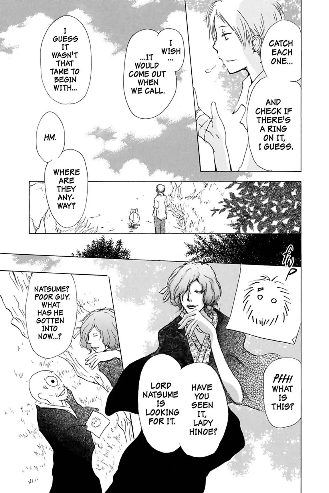 Natsume Yuujinchou Chapter 32 page 37 - Chapter 32