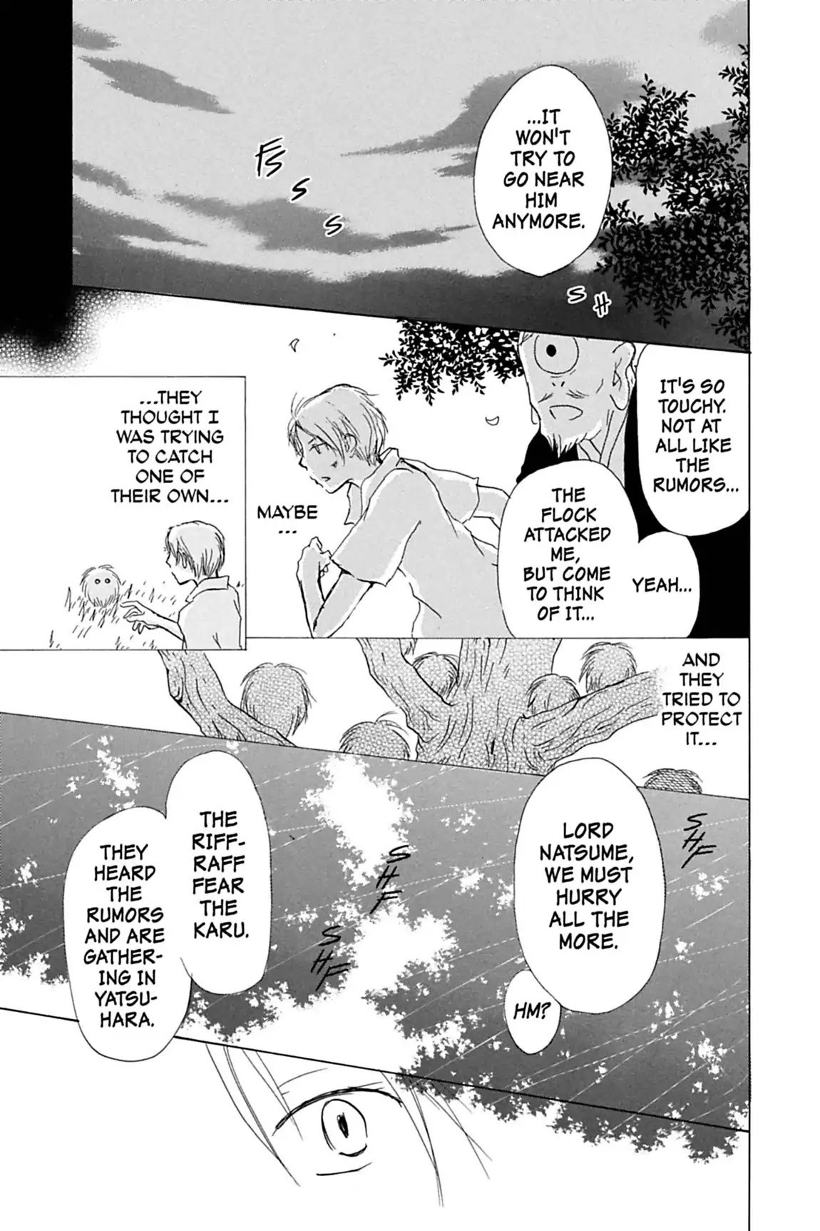 Natsume Yuujinchou Chapter 33 page 15 - Chapter 33