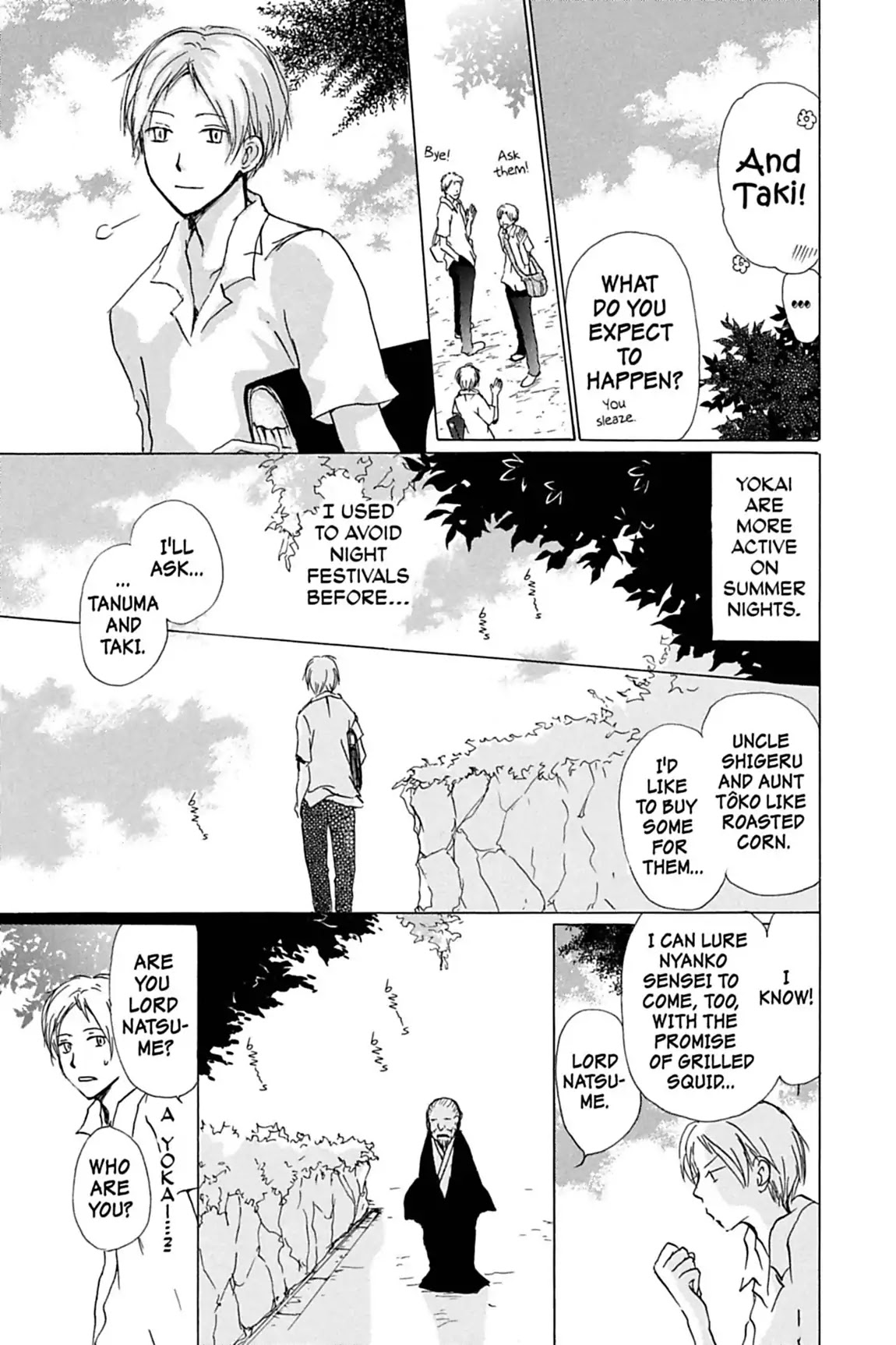 Natsume Yuujinchou Chapter 34 page 3 - Chapter 34