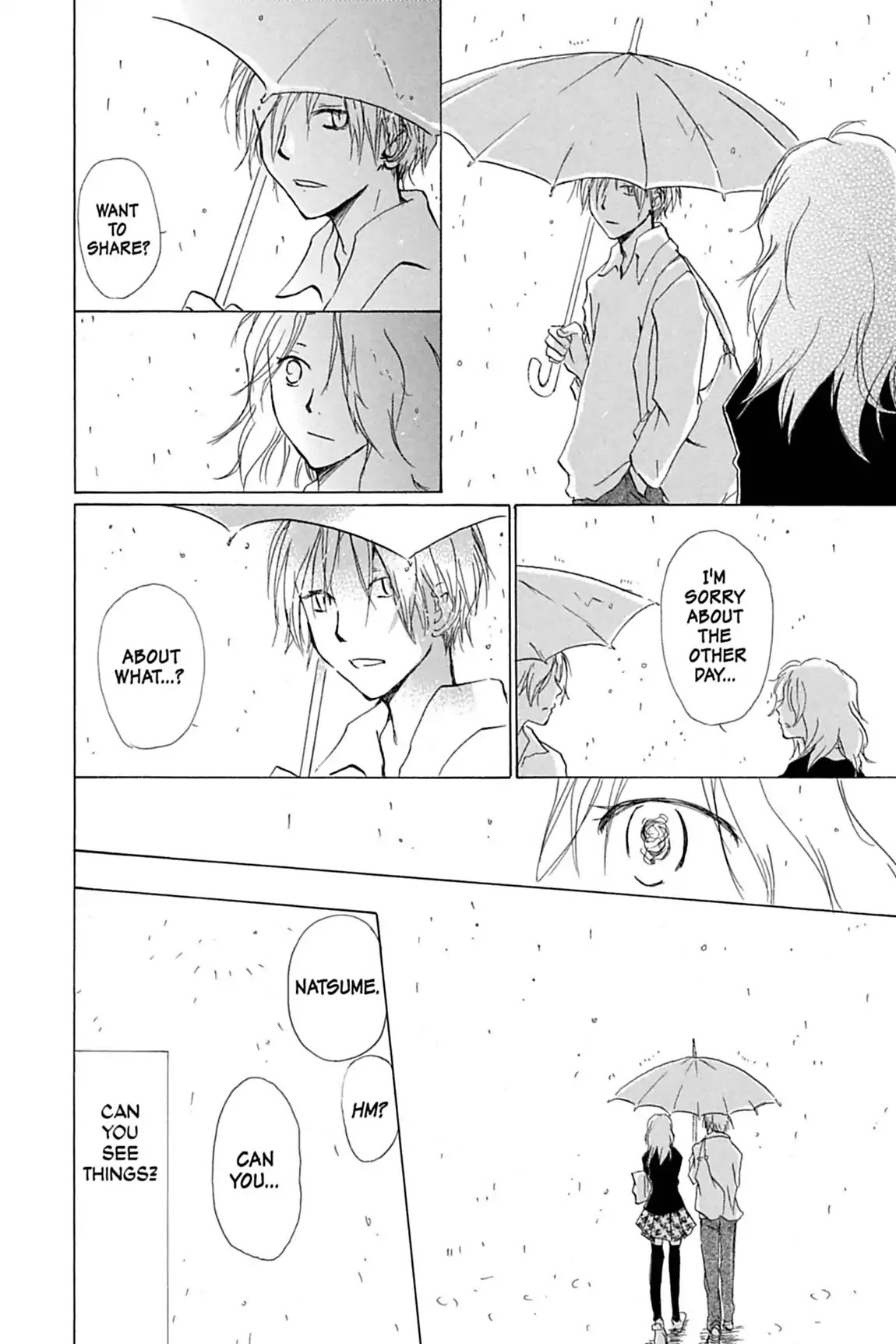 Natsume Yuujinchou Chapter 36.5 page 10 - Vol.9 Special Episode 9: Natsume Observation Log, Part 5
