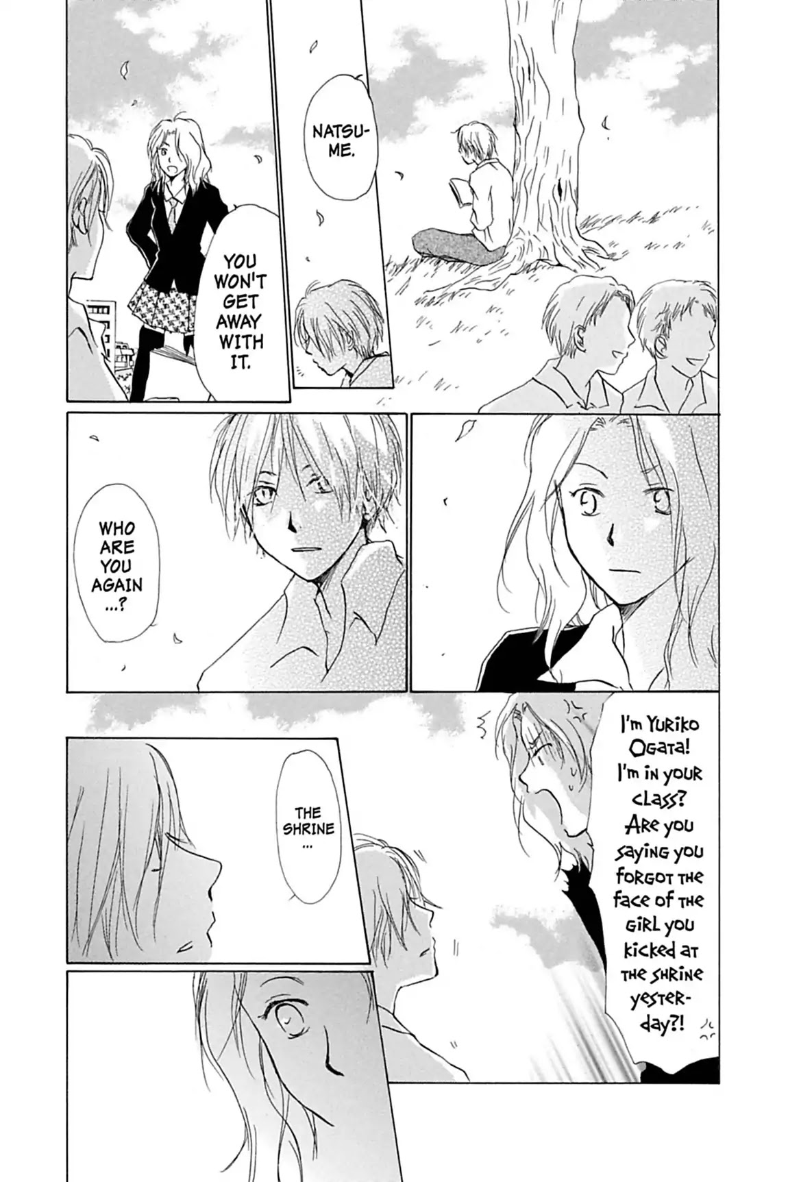 Natsume Yuujinchou Chapter 36.5 page 5 - Vol.9 Special Episode 9: Natsume Observation Log, Part 5