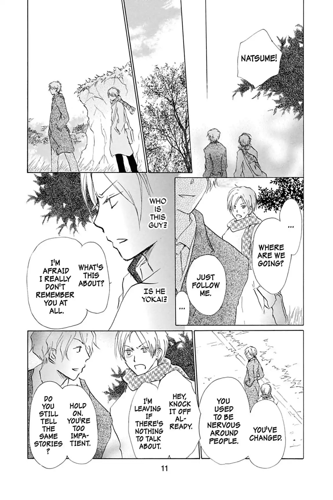 Natsume Yuujinchou Chapter 37 page 13 - Chapter 37