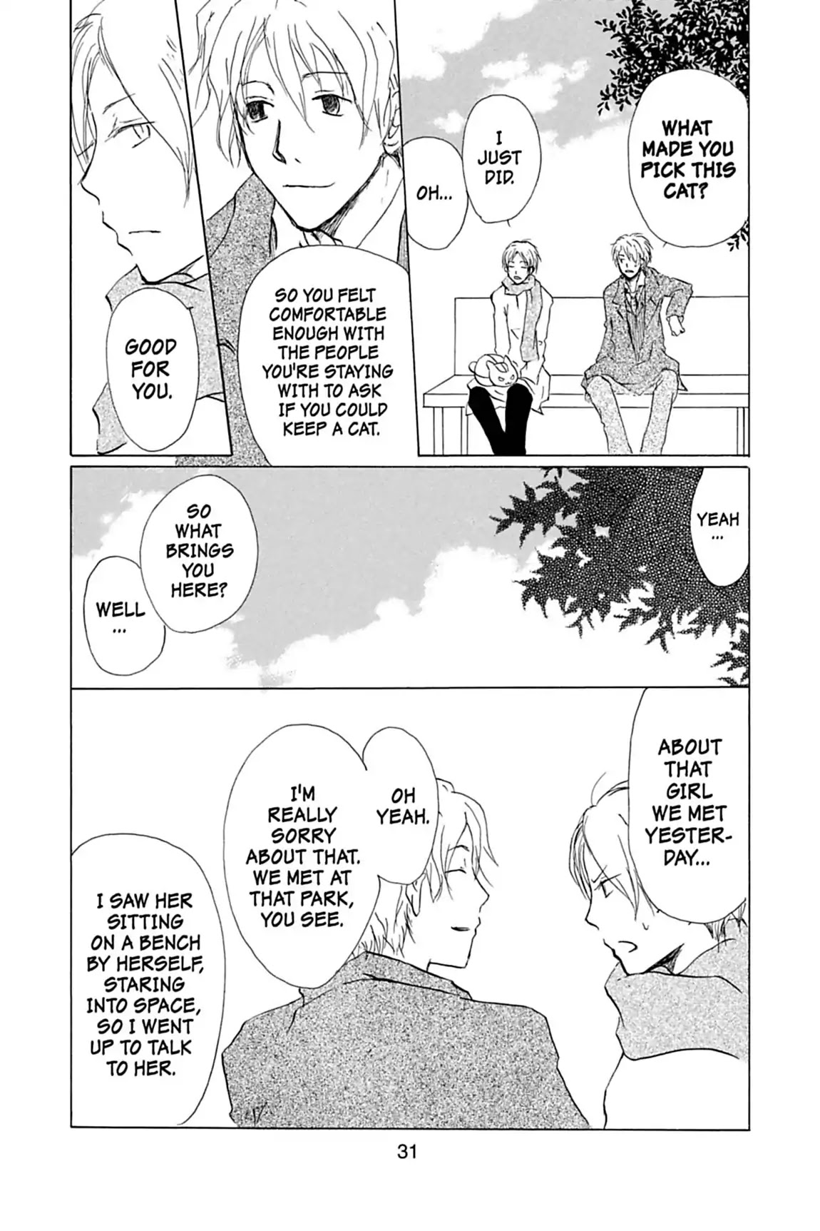 Natsume Yuujinchou Chapter 37 page 33 - Chapter 37