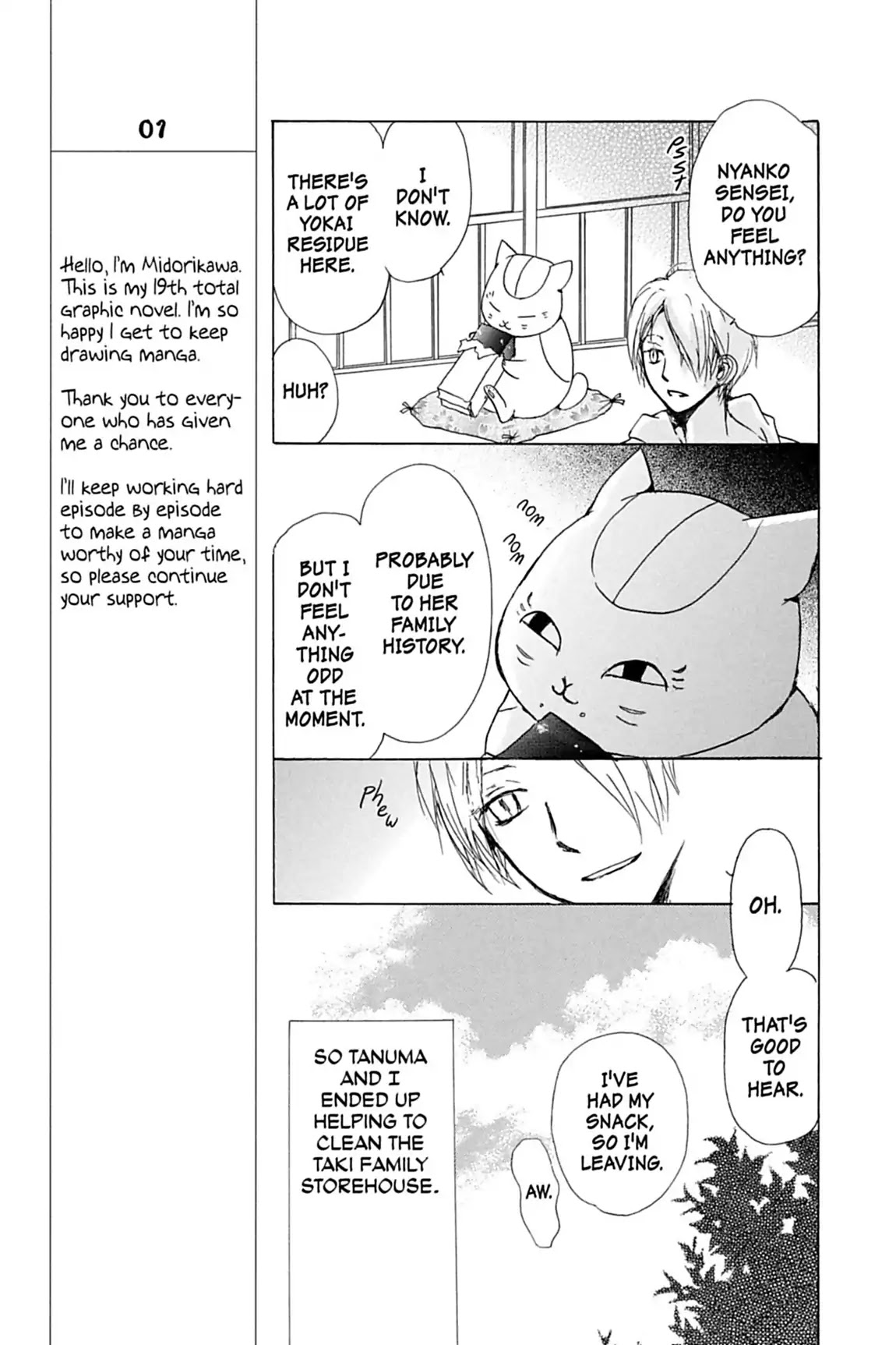 Natsume Yuujinchou Chapter 42 page 13 - Chapter 42