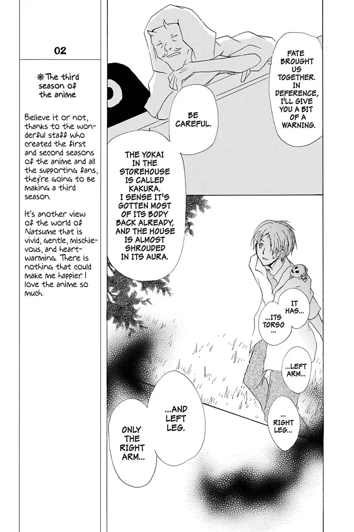 Natsume Yuujinchou Chapter 43 page 19 - Chapter 43