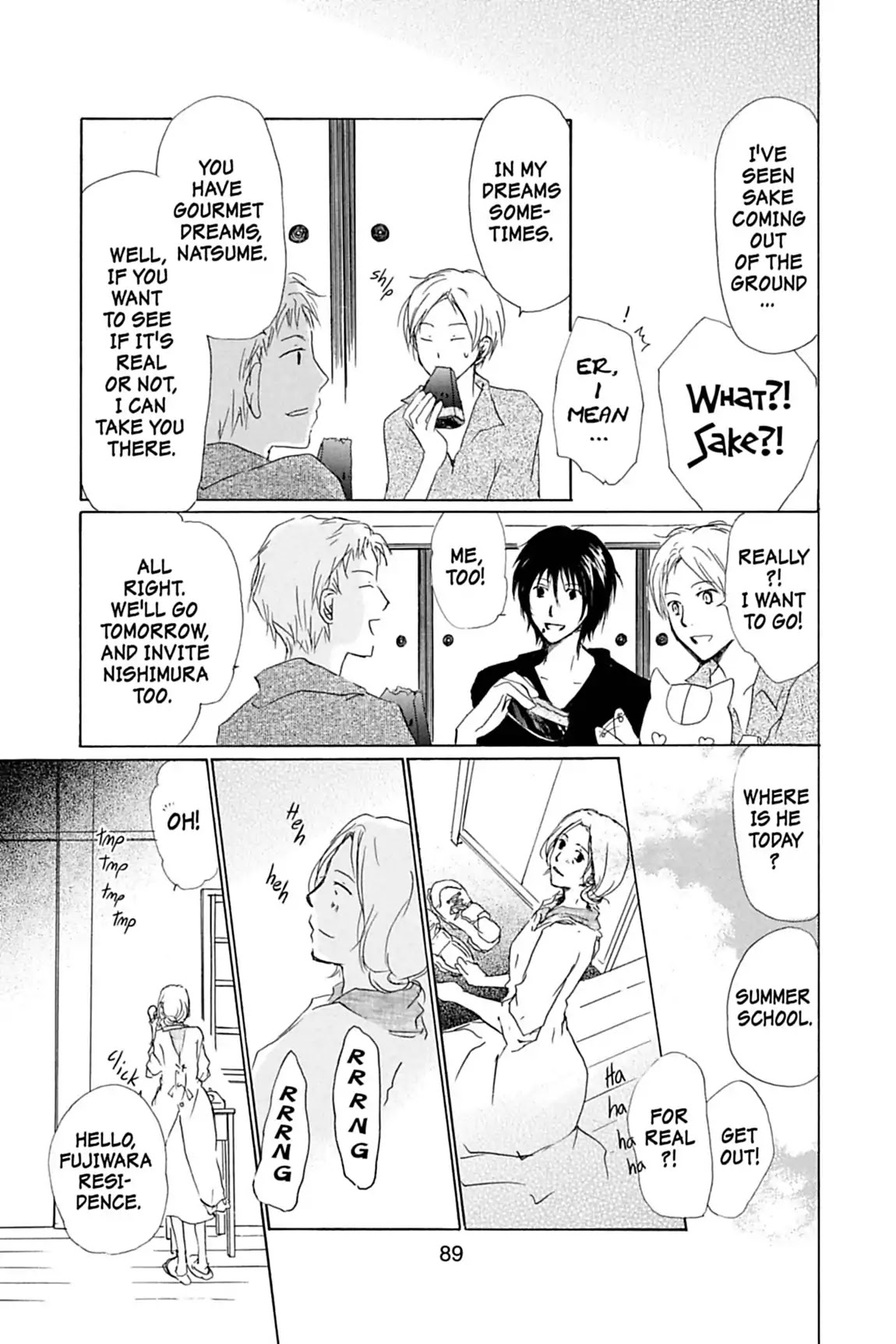 Natsume Yuujinchou Chapter 44 page 12 - Chapter 44