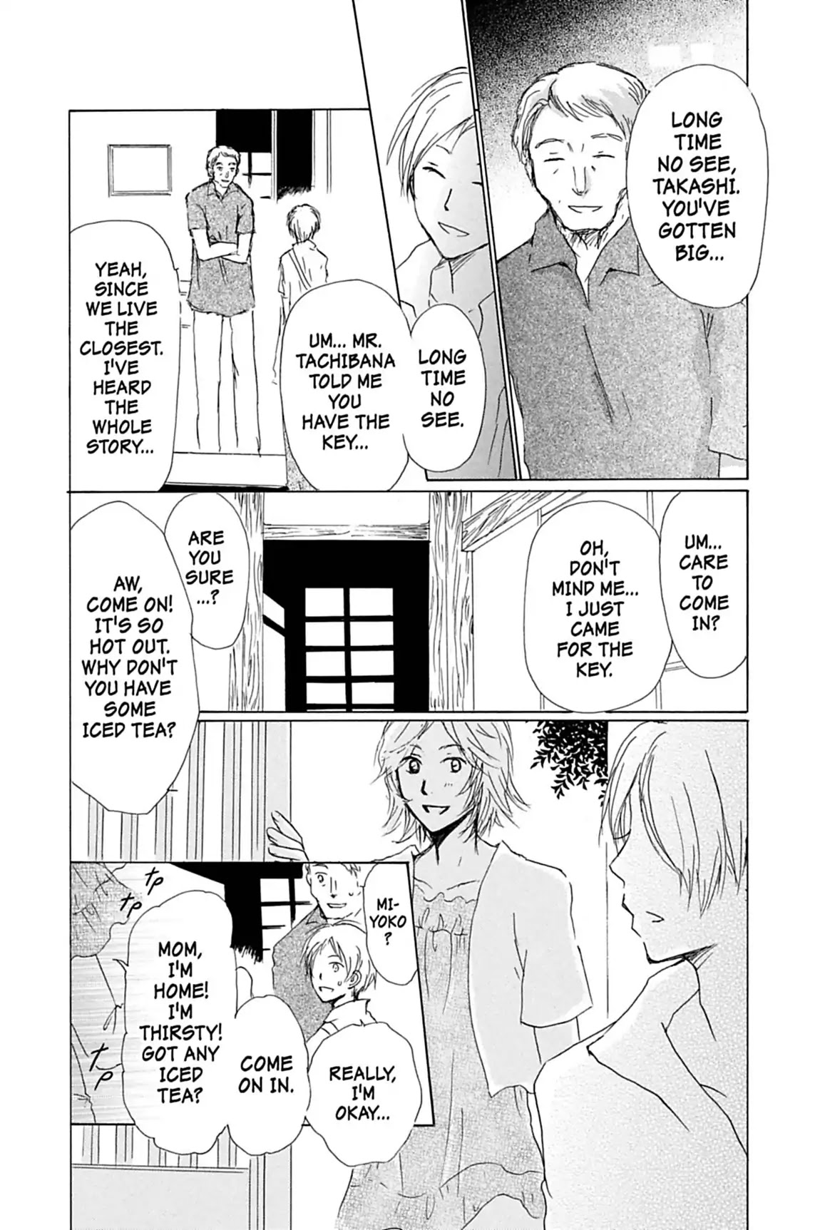 Natsume Yuujinchou Chapter 45 page 10 - Chapter 45