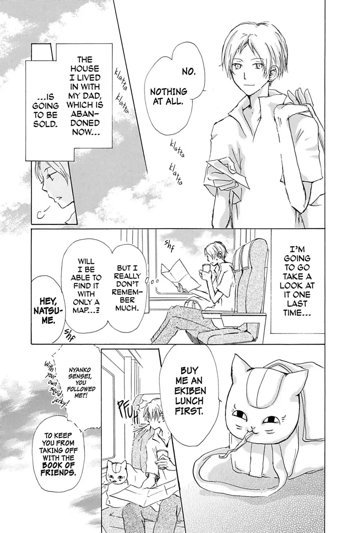 Natsume Yuujinchou Chapter 45 page 3 - Chapter 45