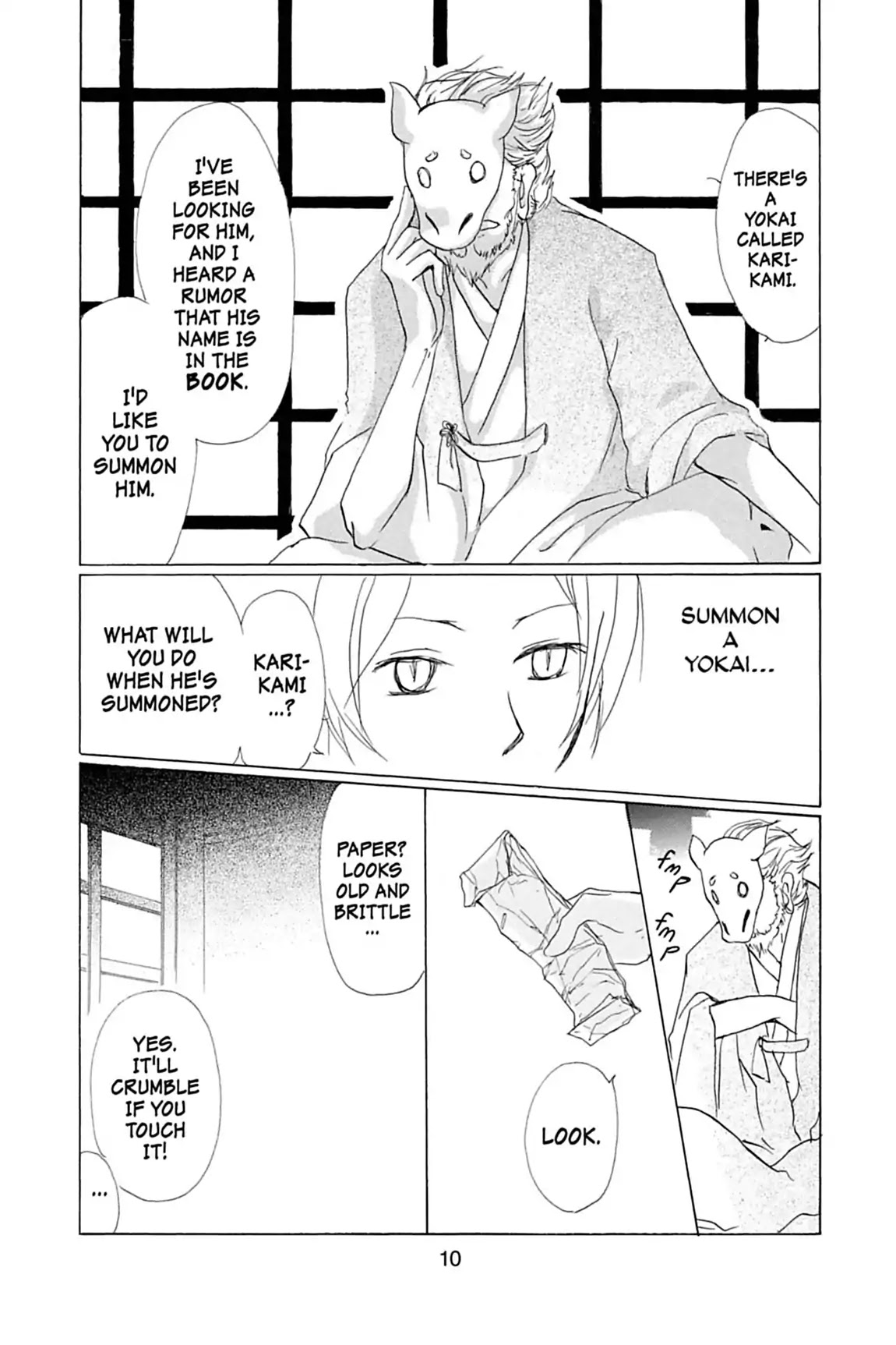 Natsume Yuujinchou Chapter 47 page 12 - Chapter 47
