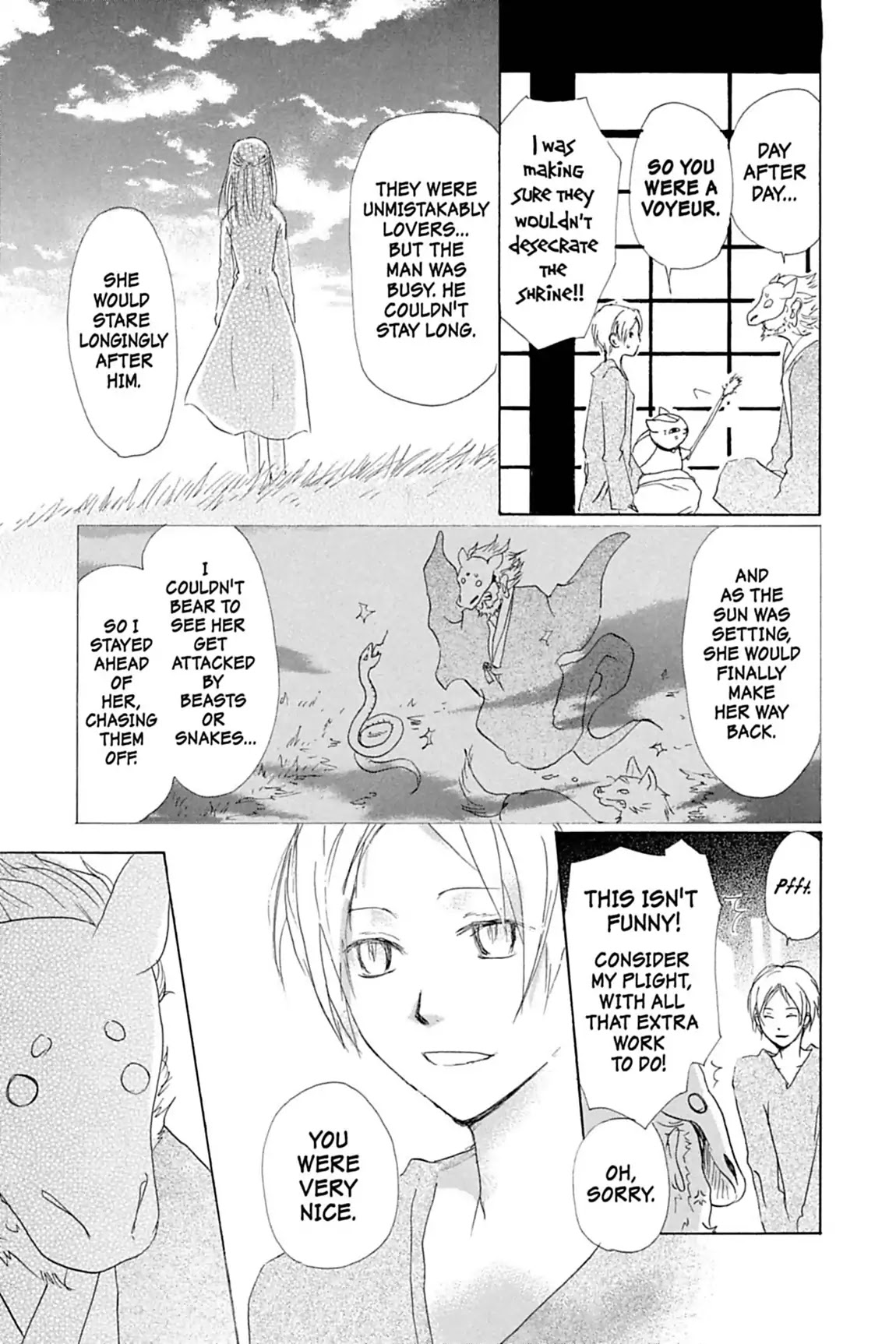 Natsume Yuujinchou Chapter 47 page 15 - Chapter 47