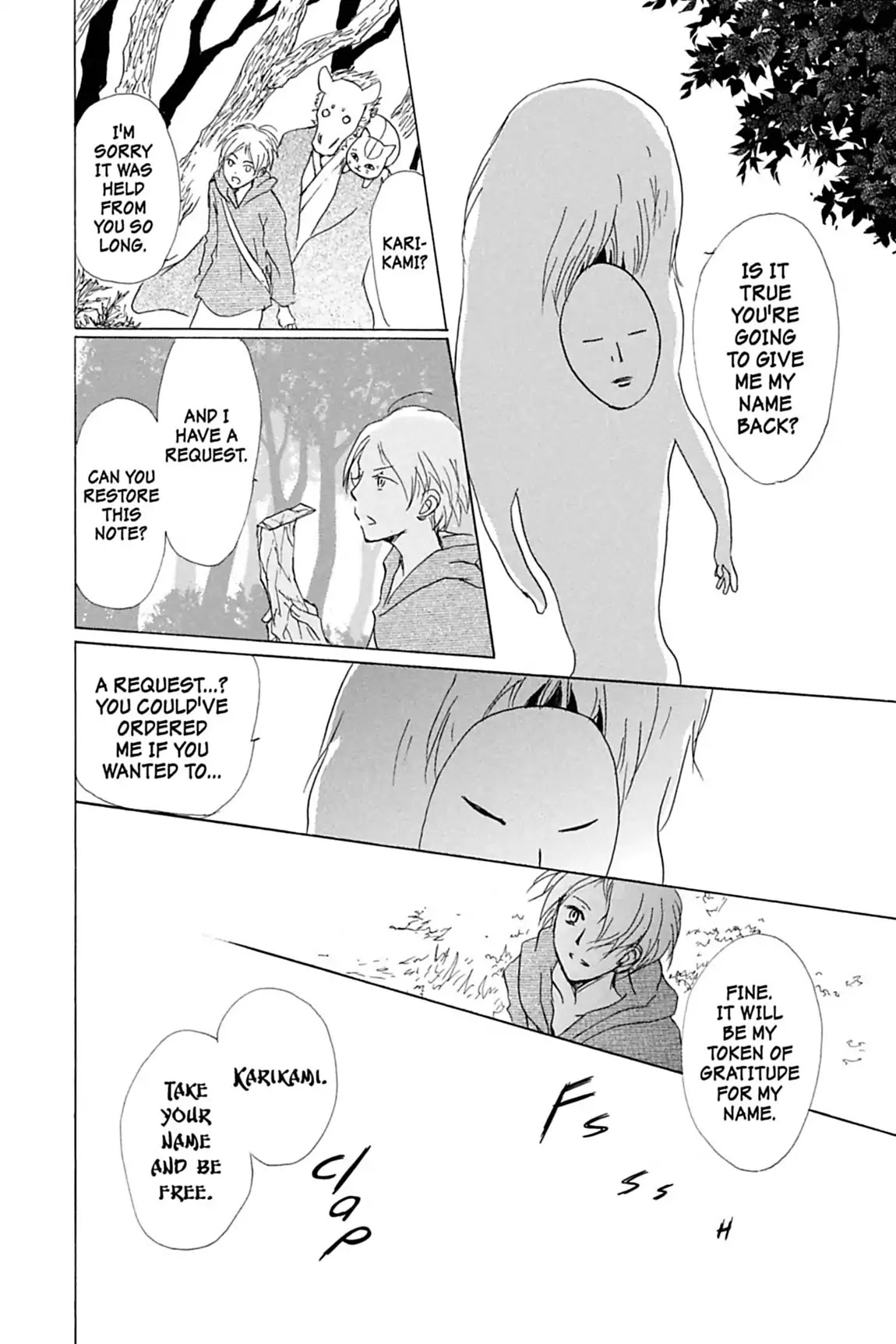 Natsume Yuujinchou Chapter 47 page 32 - Chapter 47