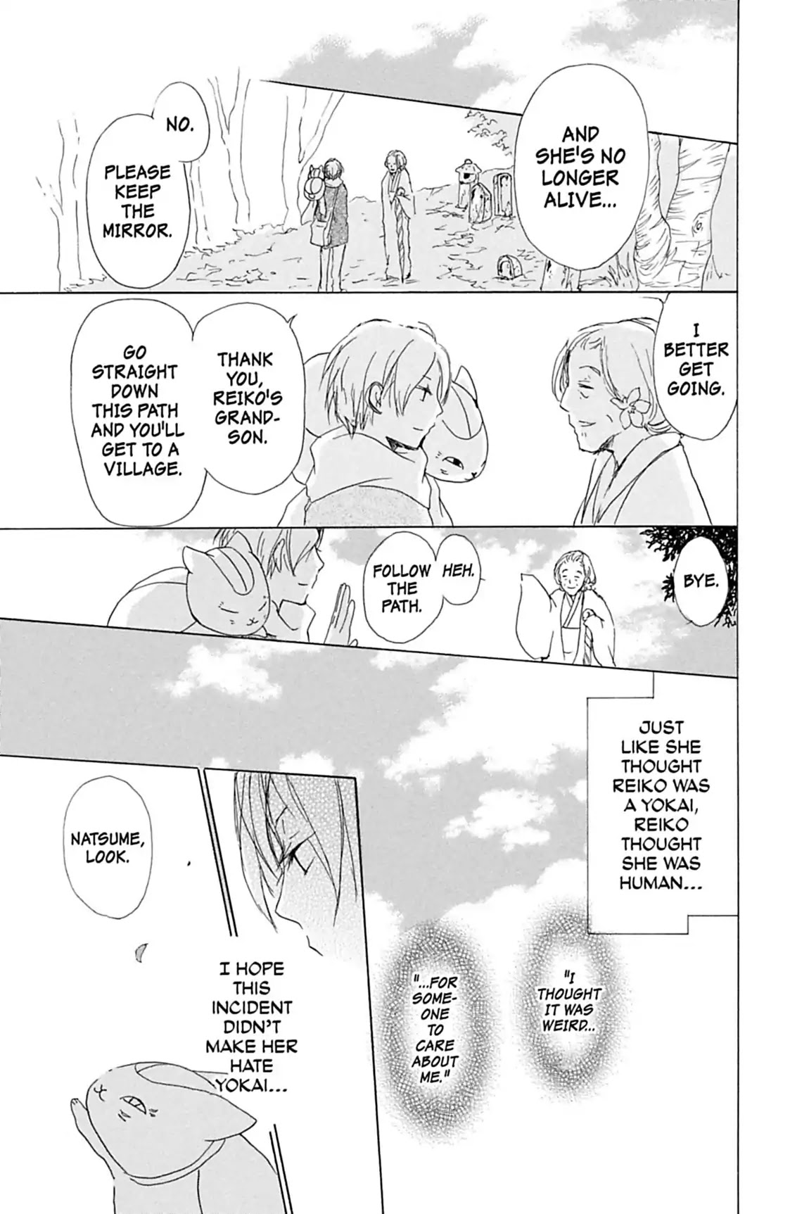 Natsume Yuujinchou Chapter 48 page 38 - Chapter 48