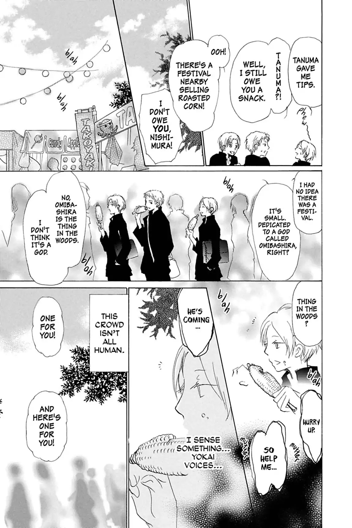 Natsume Yuujinchou Chapter 49 page 3 - Chapter 49
